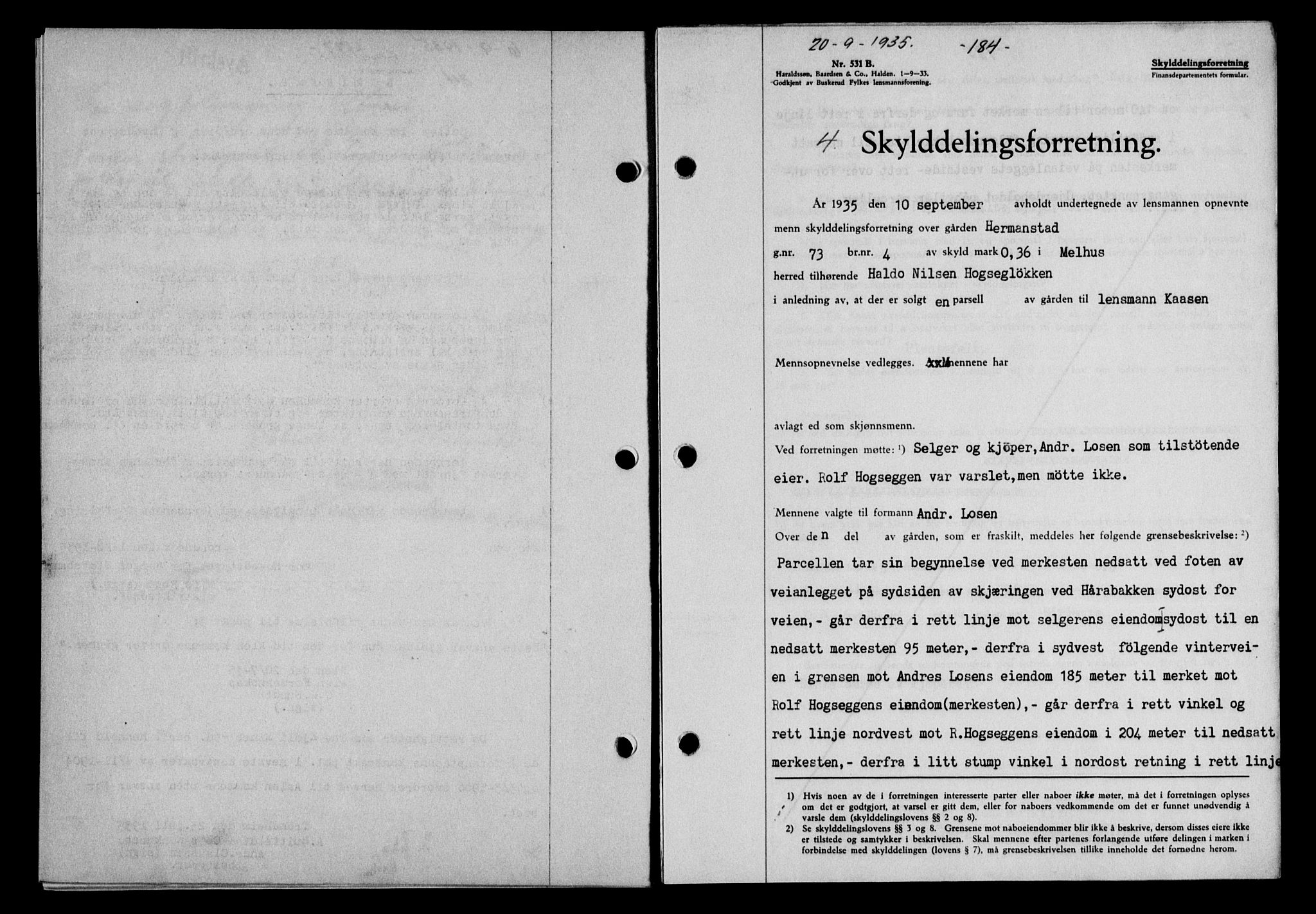 Gauldal sorenskriveri, SAT/A-0014/1/2/2C/L0045: Pantebok nr. 47-49, 1935-1936, Tingl.dato: 20.09.1935