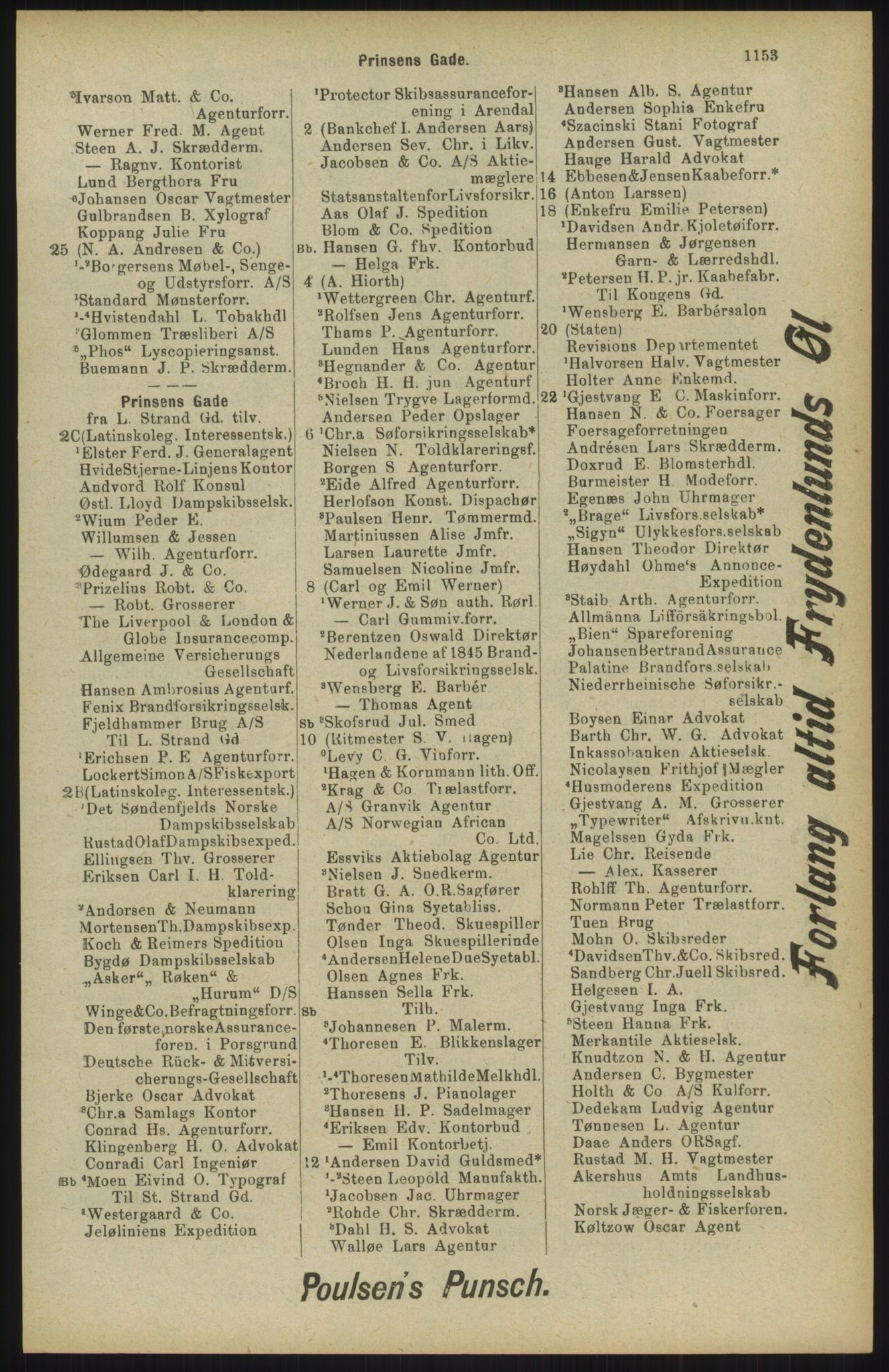 Kristiania/Oslo adressebok, PUBL/-, 1904, s. 1153