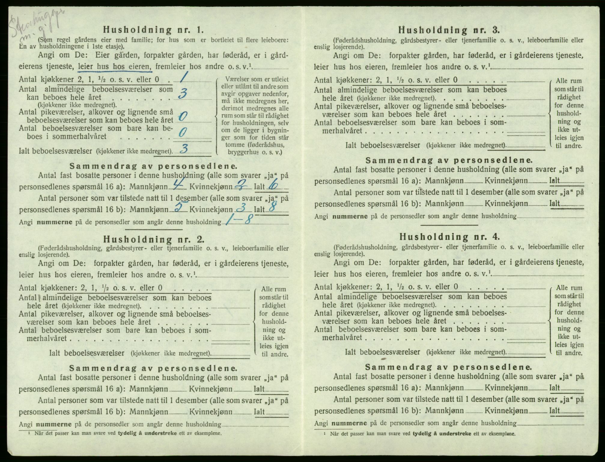 SAB, Folketelling 1920 for 1244 Austevoll herred, 1920, s. 613