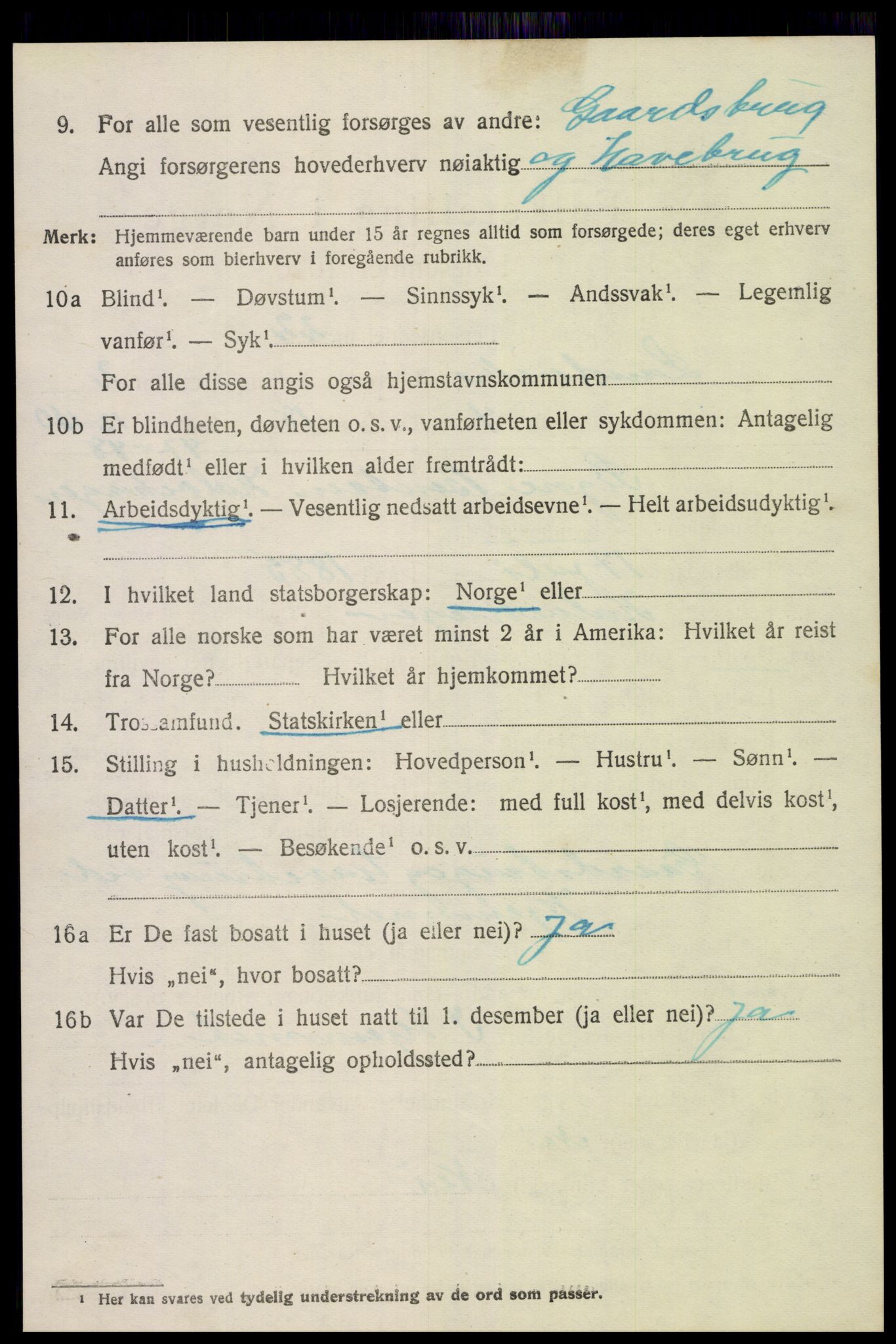 SAK, Folketelling 1920 for 0924 Landvik herred, 1920, s. 1815