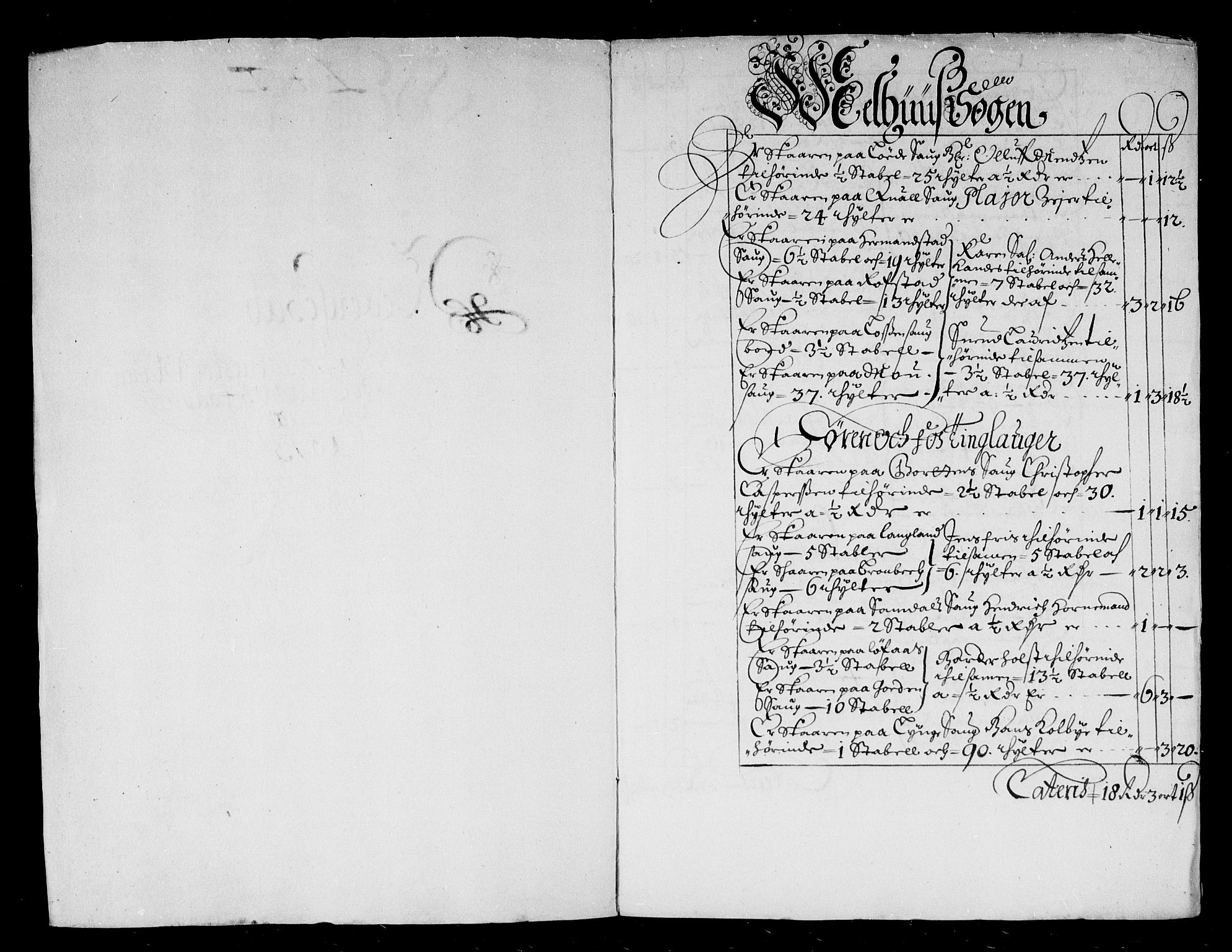 Rentekammeret inntil 1814, Reviderte regnskaper, Stiftamtstueregnskaper, Trondheim stiftamt og Nordland amt, AV/RA-EA-6044/R/Rd/L0038: Trondheim stiftamt, 1673