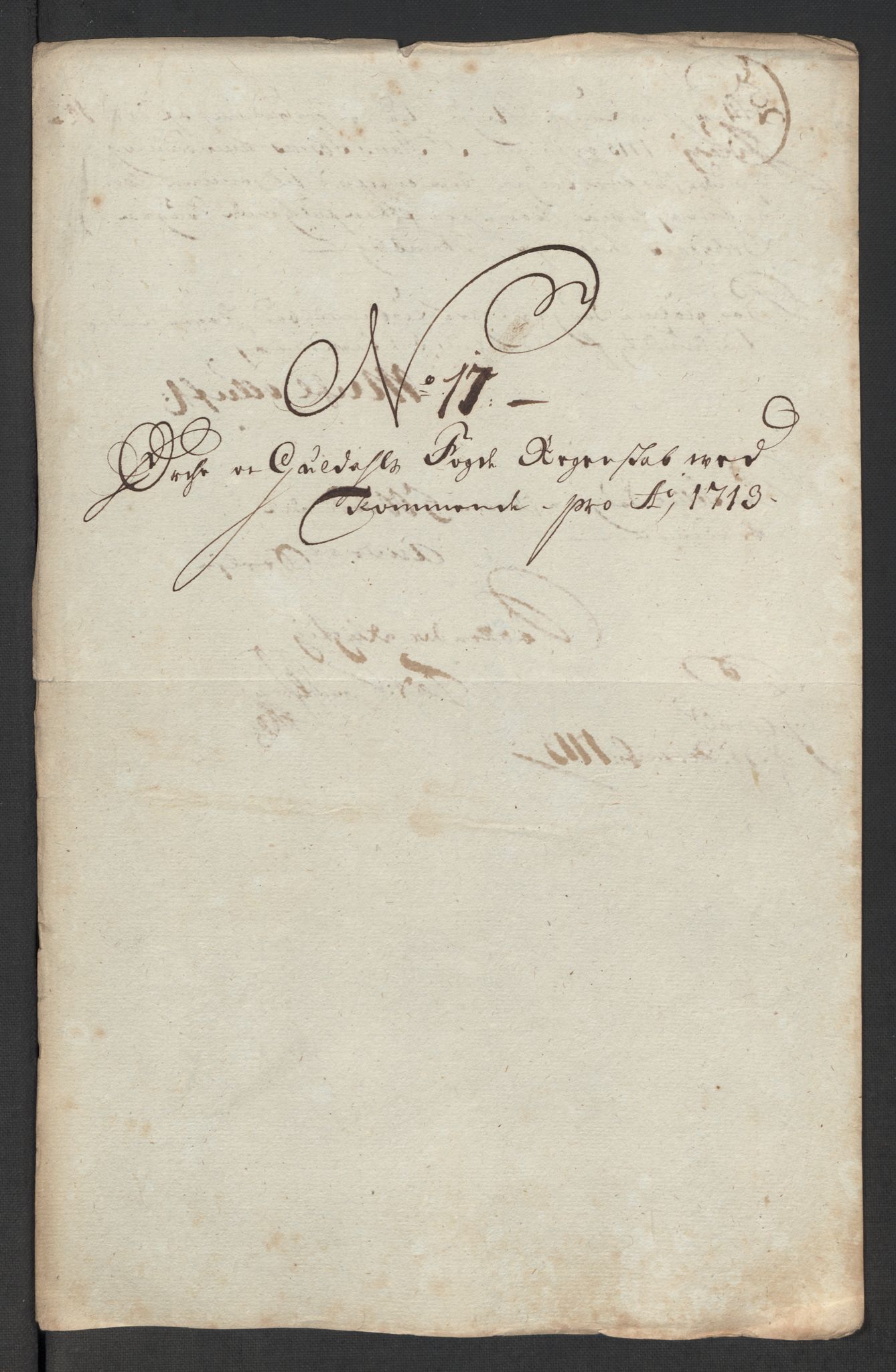 Rentekammeret inntil 1814, Reviderte regnskaper, Fogderegnskap, AV/RA-EA-4092/R60/L3964: Fogderegnskap Orkdal og Gauldal, 1713, s. 180