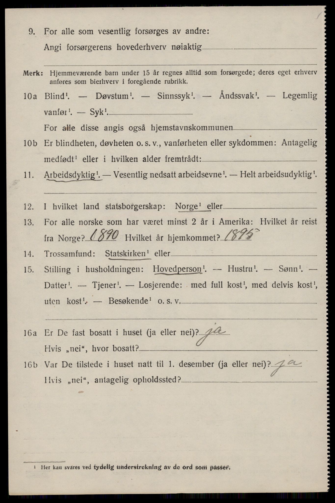 SAST, Folketelling 1920 for 1153 Skåre herred, 1920, s. 1805