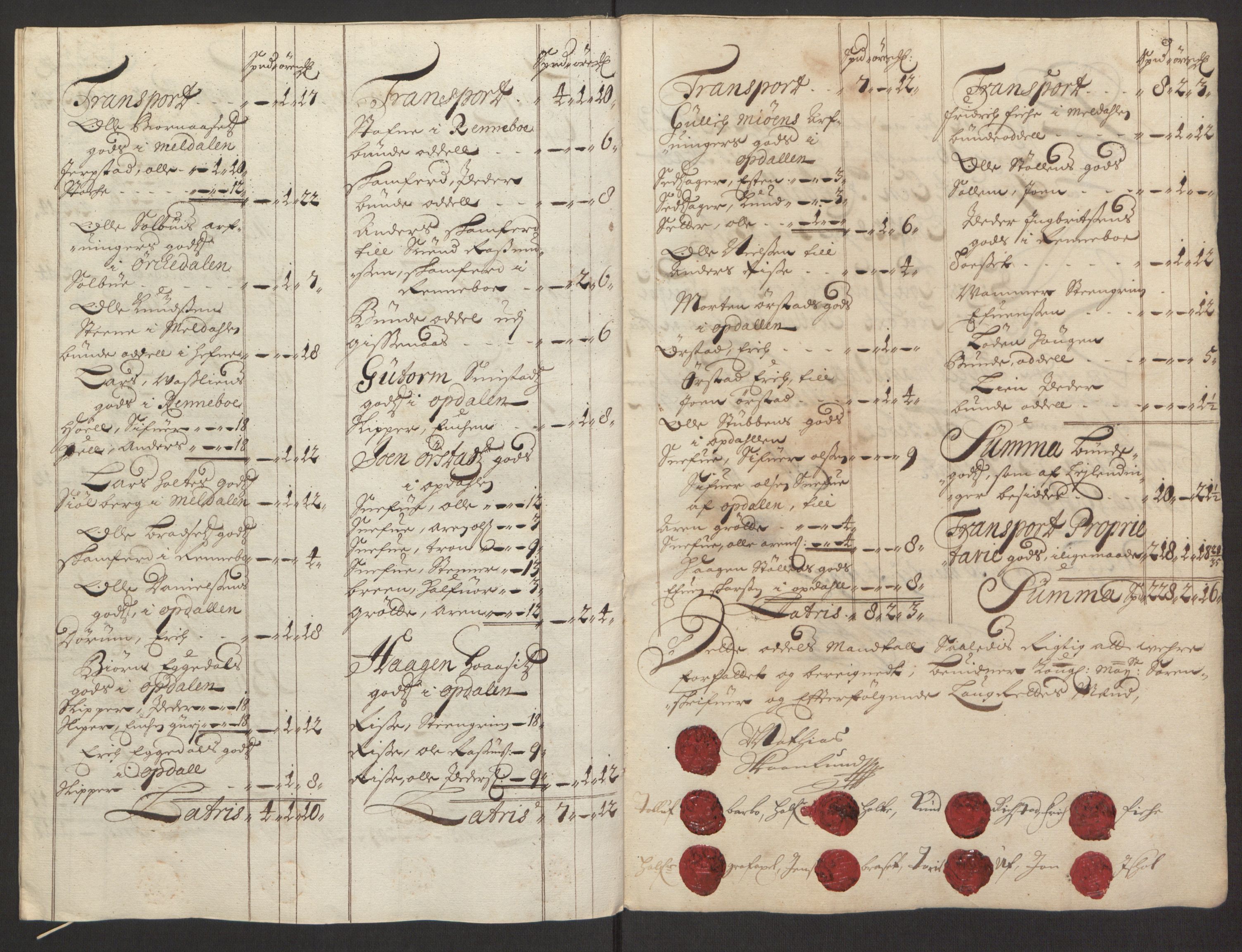 Rentekammeret inntil 1814, Reviderte regnskaper, Fogderegnskap, AV/RA-EA-4092/R60/L3944: Fogderegnskap Orkdal og Gauldal, 1694, s. 67