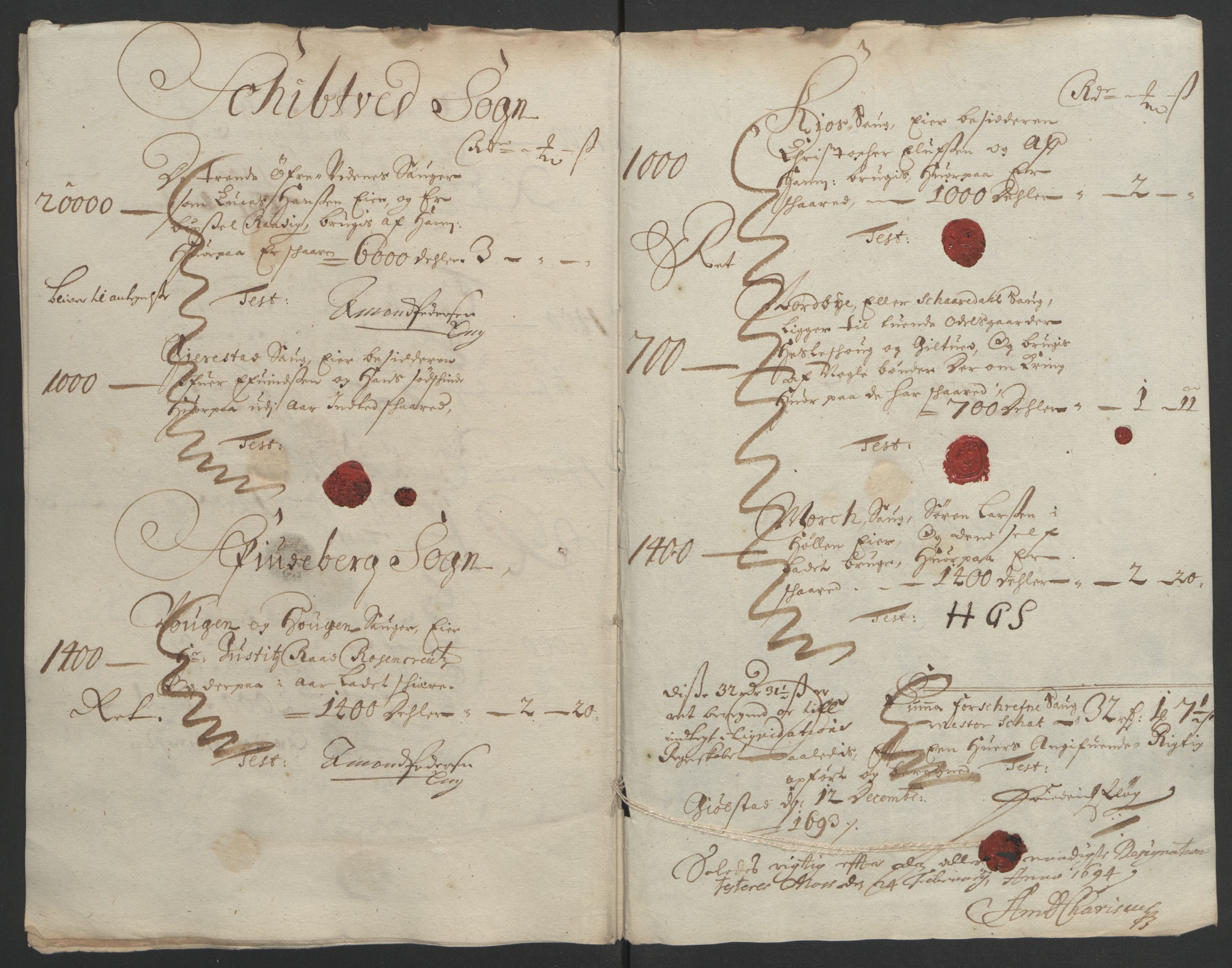 Rentekammeret inntil 1814, Reviderte regnskaper, Fogderegnskap, RA/EA-4092/R05/L0278: Fogderegnskap Rakkestad, 1691-1693, s. 476