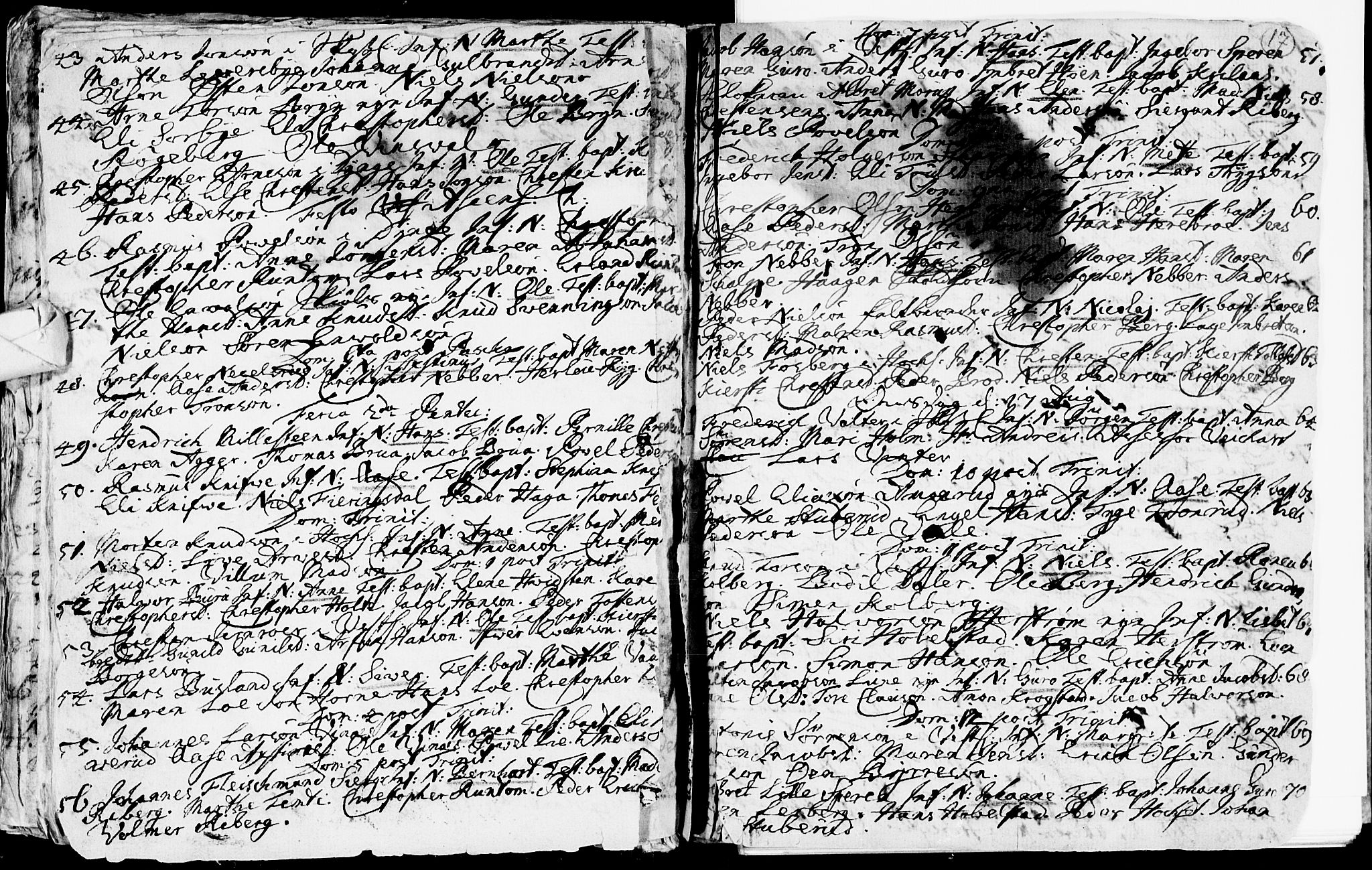 Eiker kirkebøker, AV/SAKO-A-4/F/Fa/L0003: Ministerialbok nr. I 3, 1724-1753, s. 17