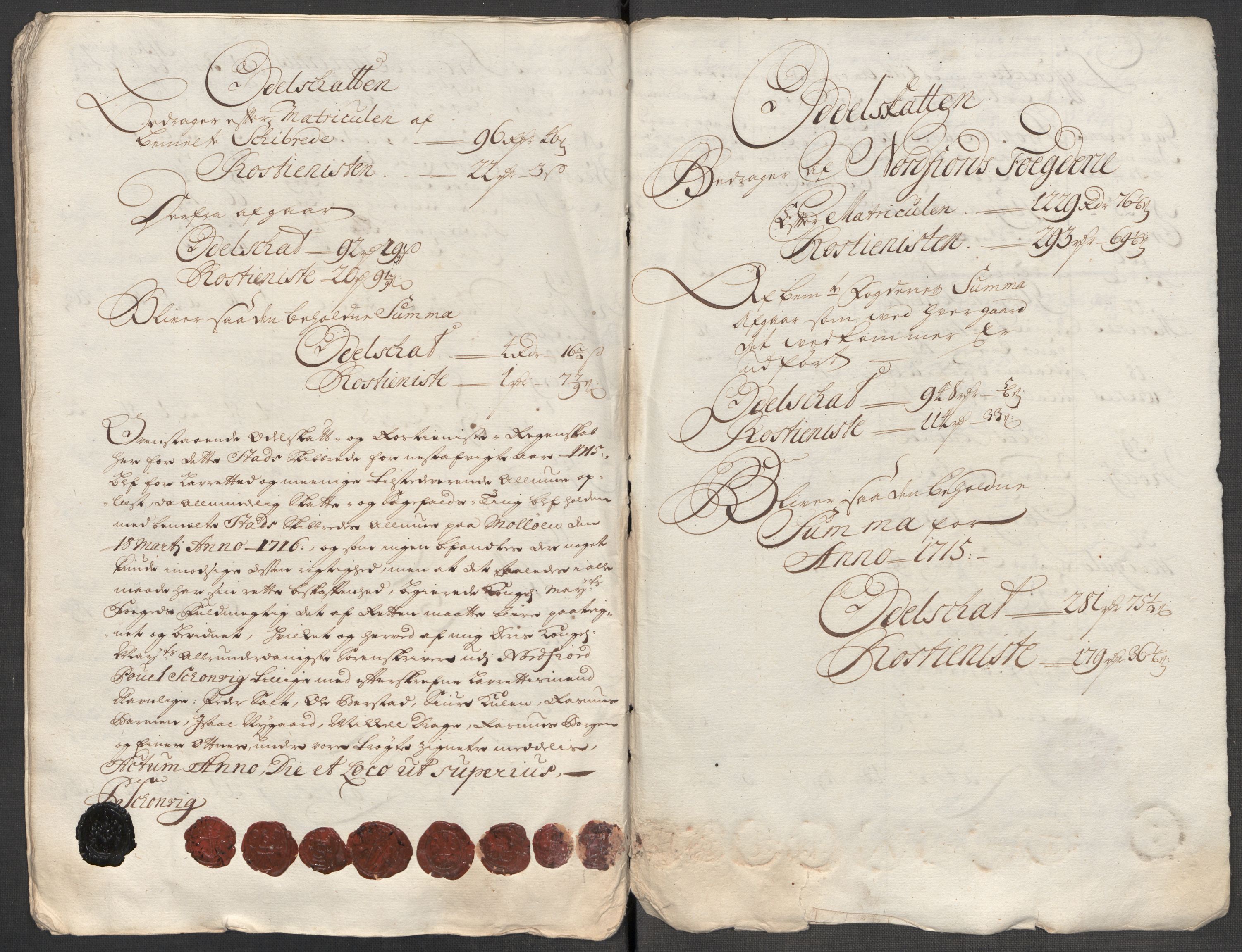 Rentekammeret inntil 1814, Reviderte regnskaper, Fogderegnskap, AV/RA-EA-4092/R53/L3439: Fogderegnskap Sunn- og Nordfjord, 1715, s. 145