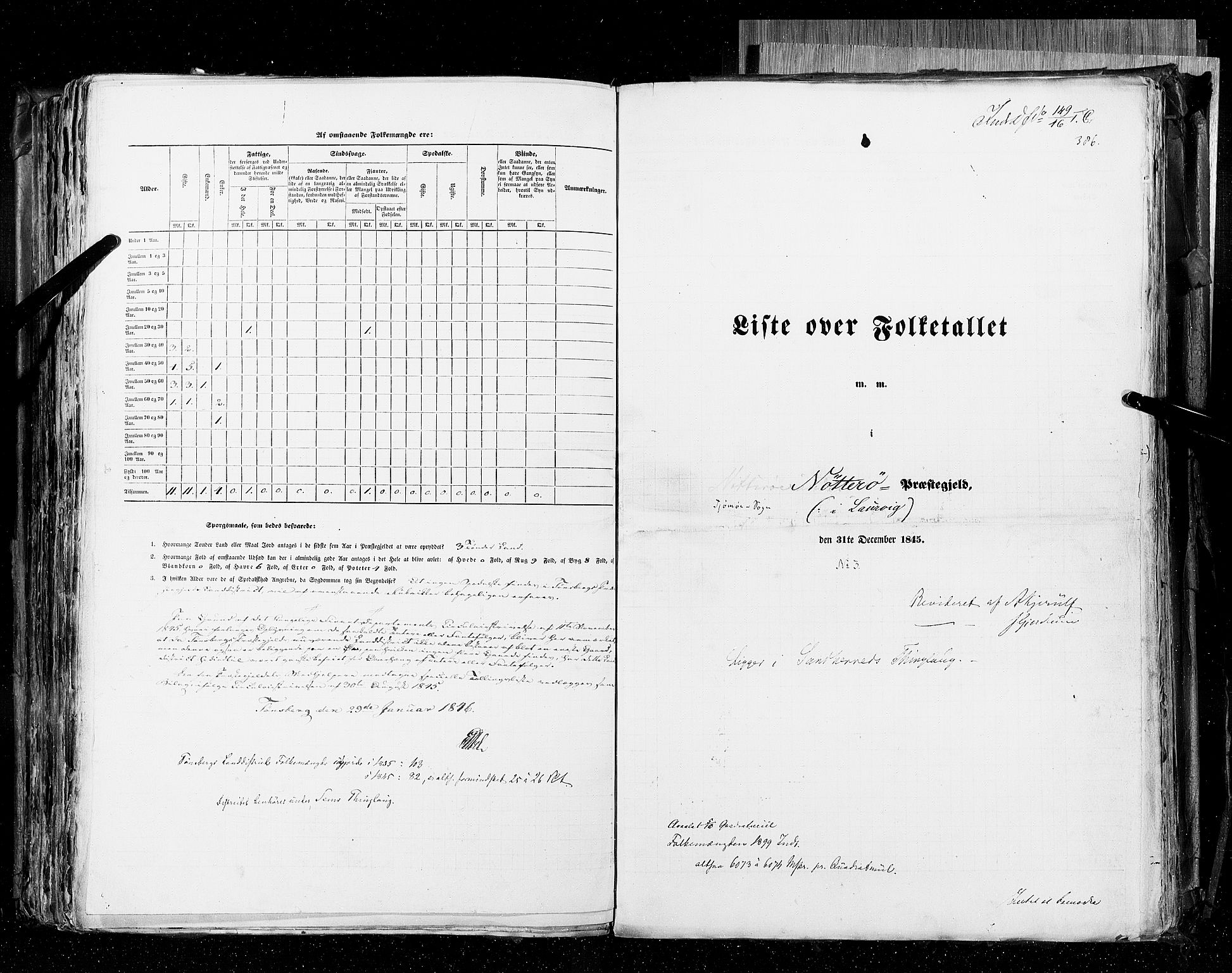 RA, Folketellingen 1845, bind 4: Buskerud amt og Jarlsberg og Larvik amt, 1845, s. 386