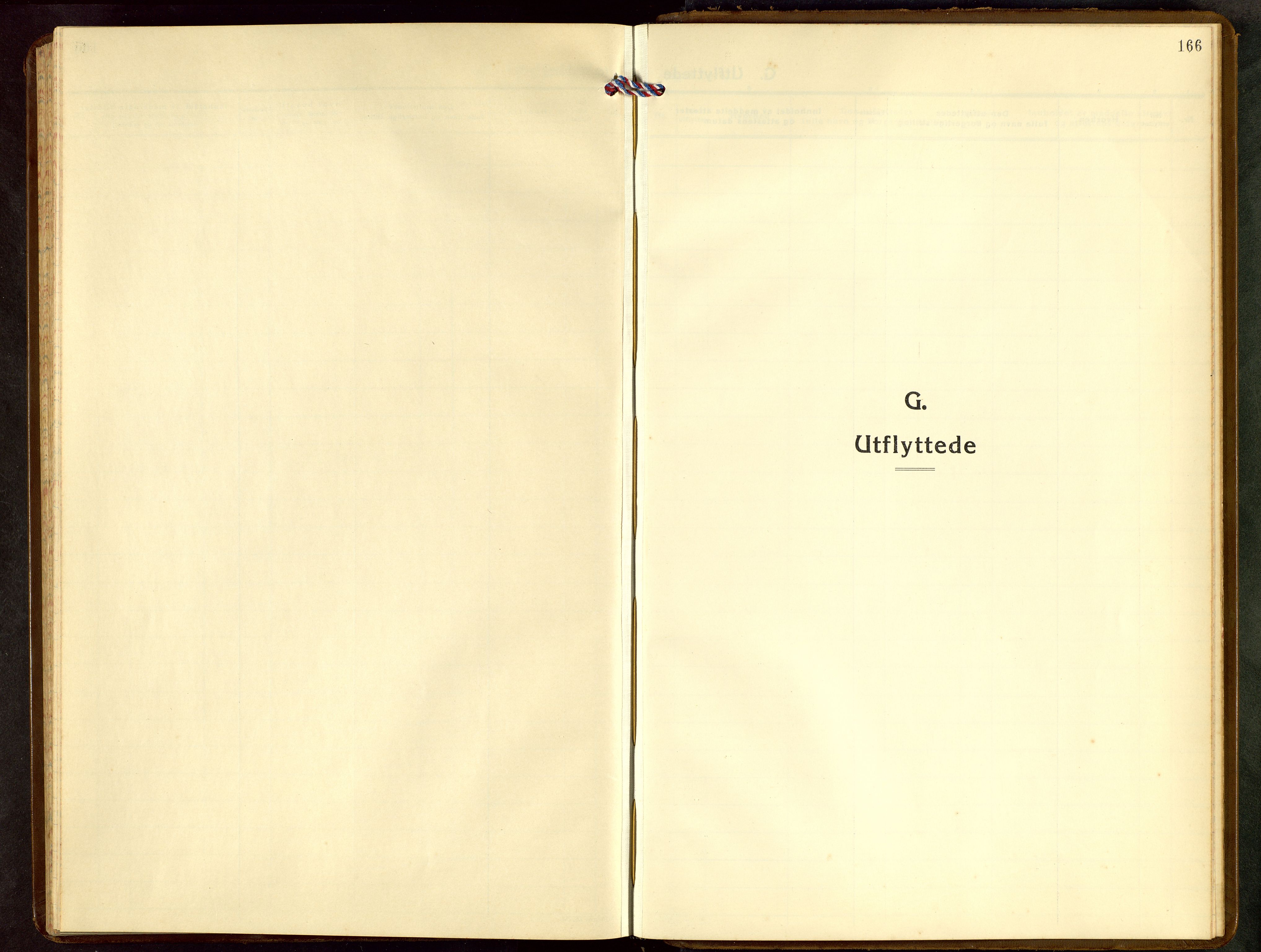 Skudenes sokneprestkontor, AV/SAST-A -101849/H/Ha/Hab/L0014: Klokkerbok nr. B 14, 1937-1956, s. 166