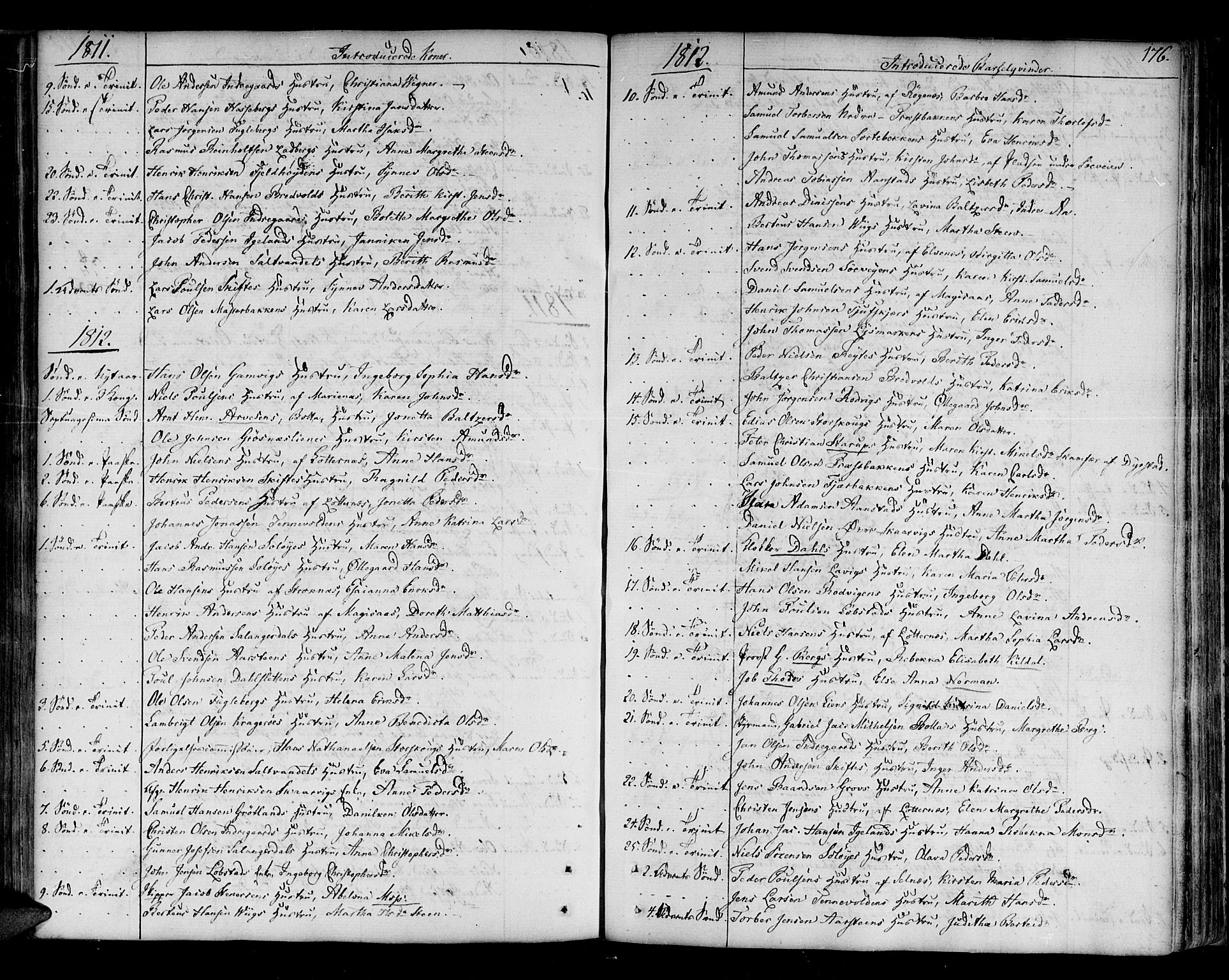 Ibestad sokneprestembete, AV/SATØ-S-0077/H/Ha/Haa/L0004kirke: Ministerialbok nr. 4, 1801-1824, s. 176