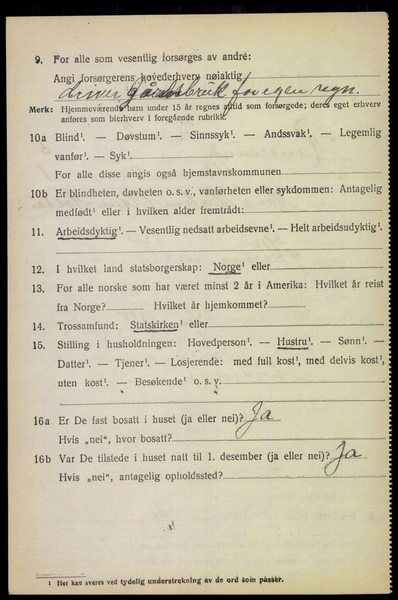 SAK, Folketelling 1920 for 1011 Randesund herred, 1920, s. 2715