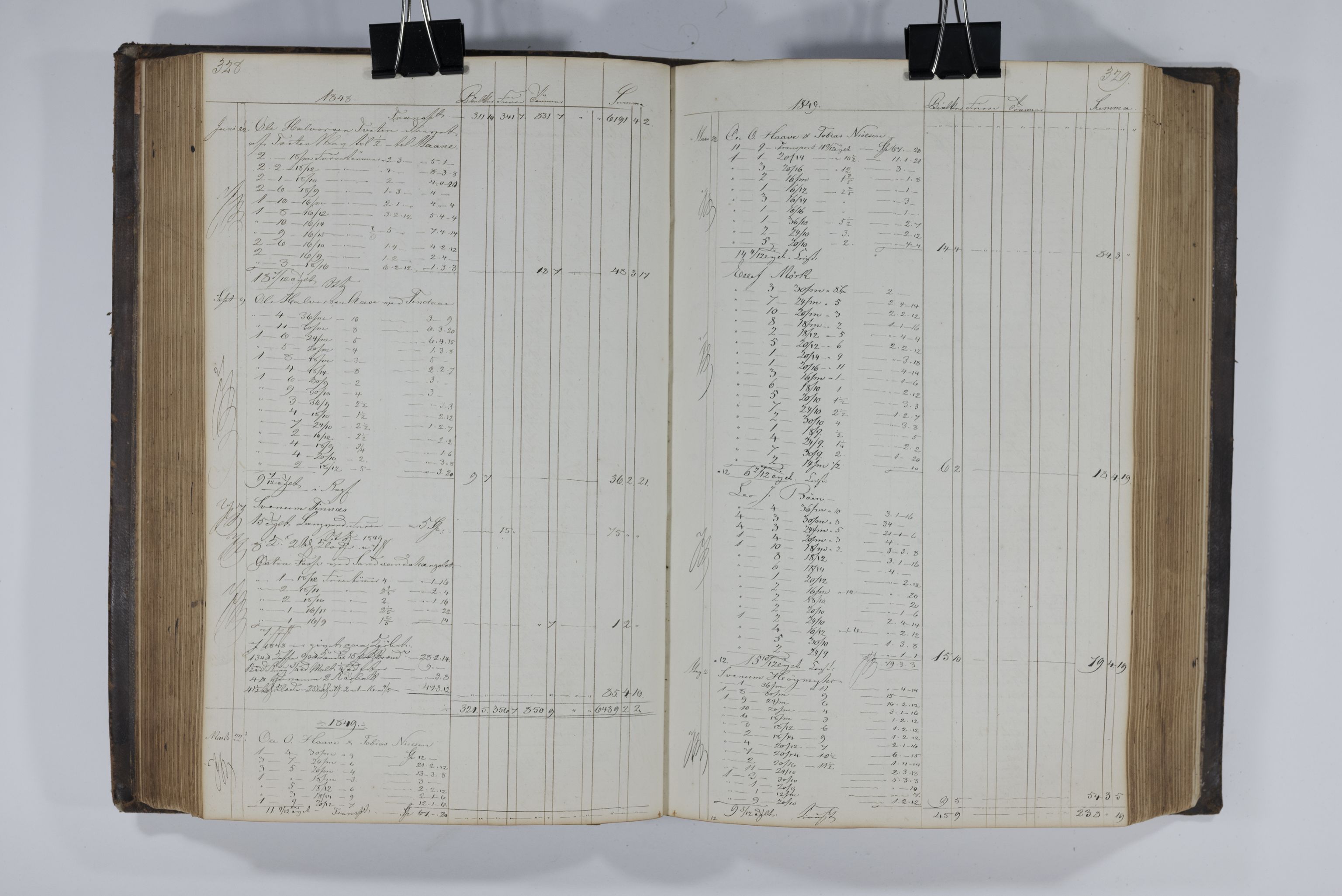 Blehr/ Kjellestad, TEMU/TGM-A-1212/E/Ea/L0001: Merkebok, 1847-1858, s. 169