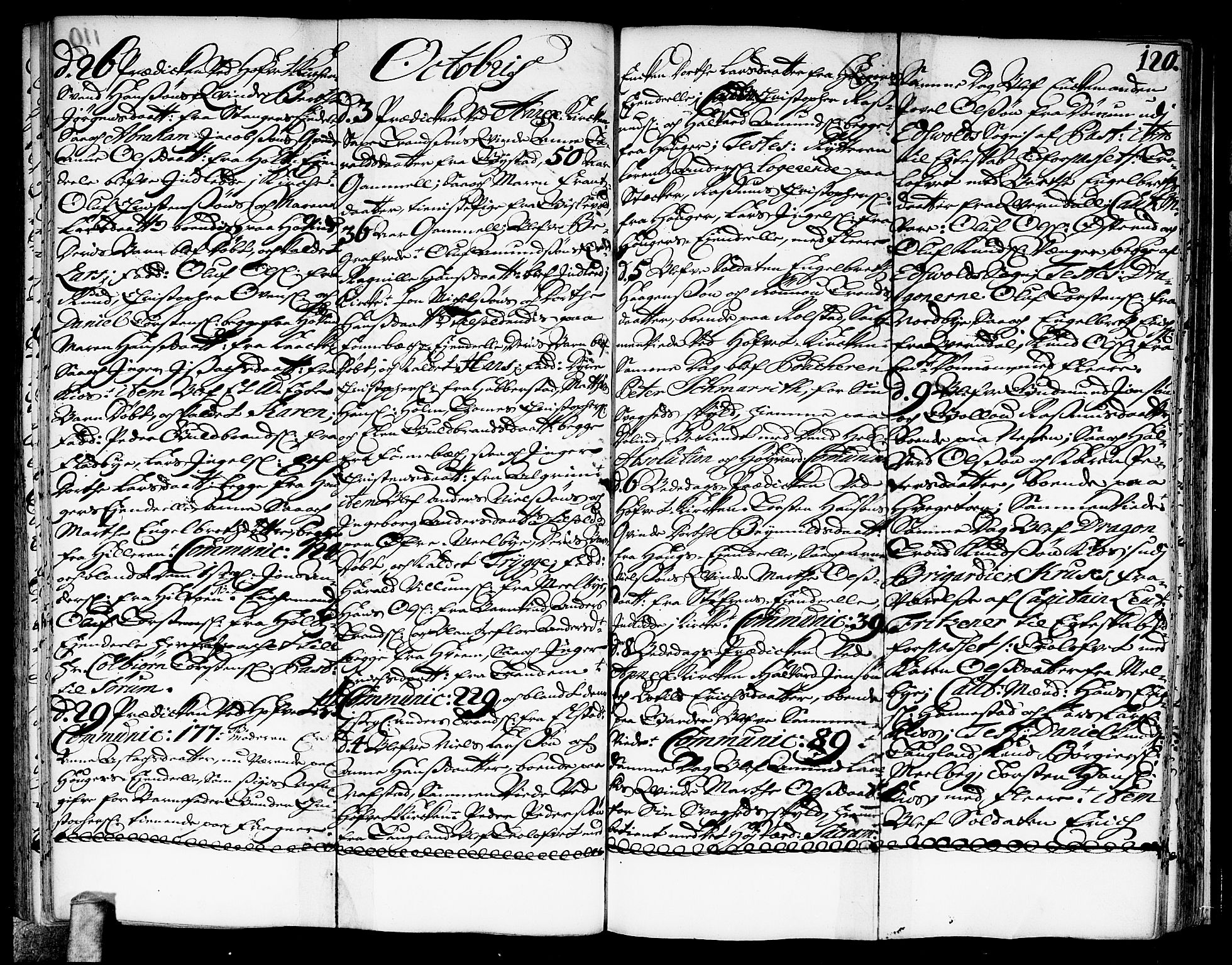 Ullensaker prestekontor Kirkebøker, AV/SAO-A-10236a/F/Fa/L0003: Ministerialbok nr. I 3, 1711-1720, s. 120