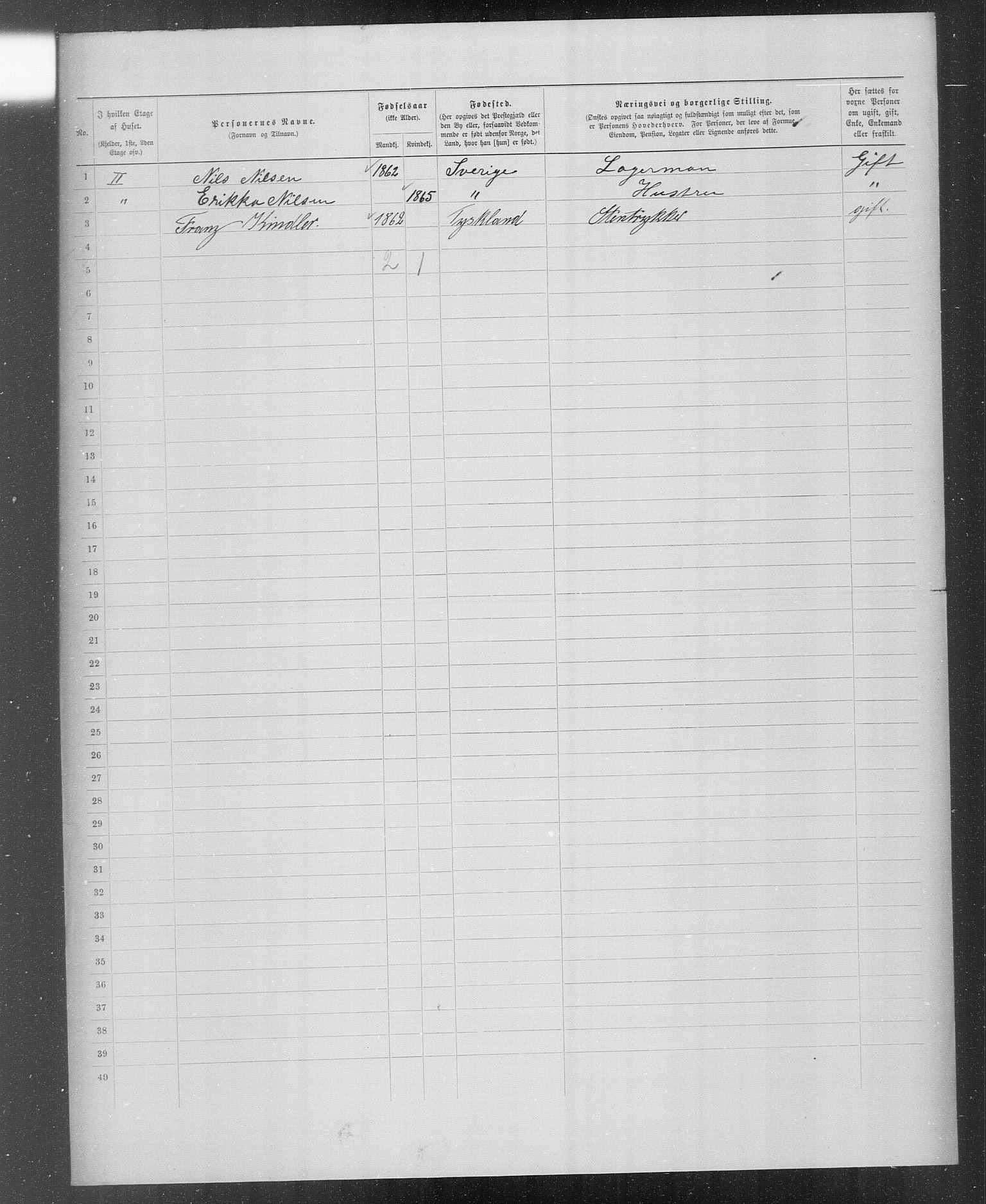 OBA, Kommunal folketelling 31.12.1899 for Kristiania kjøpstad, 1899, s. 4028