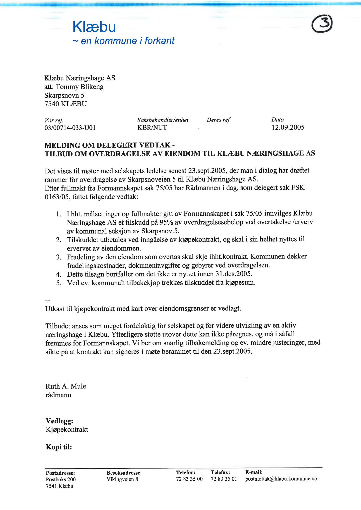 Klæbu Kommune, TRKO/KK/02-FS/L006: Formannsskapet - Møtedokumenter, 2013, s. 1245