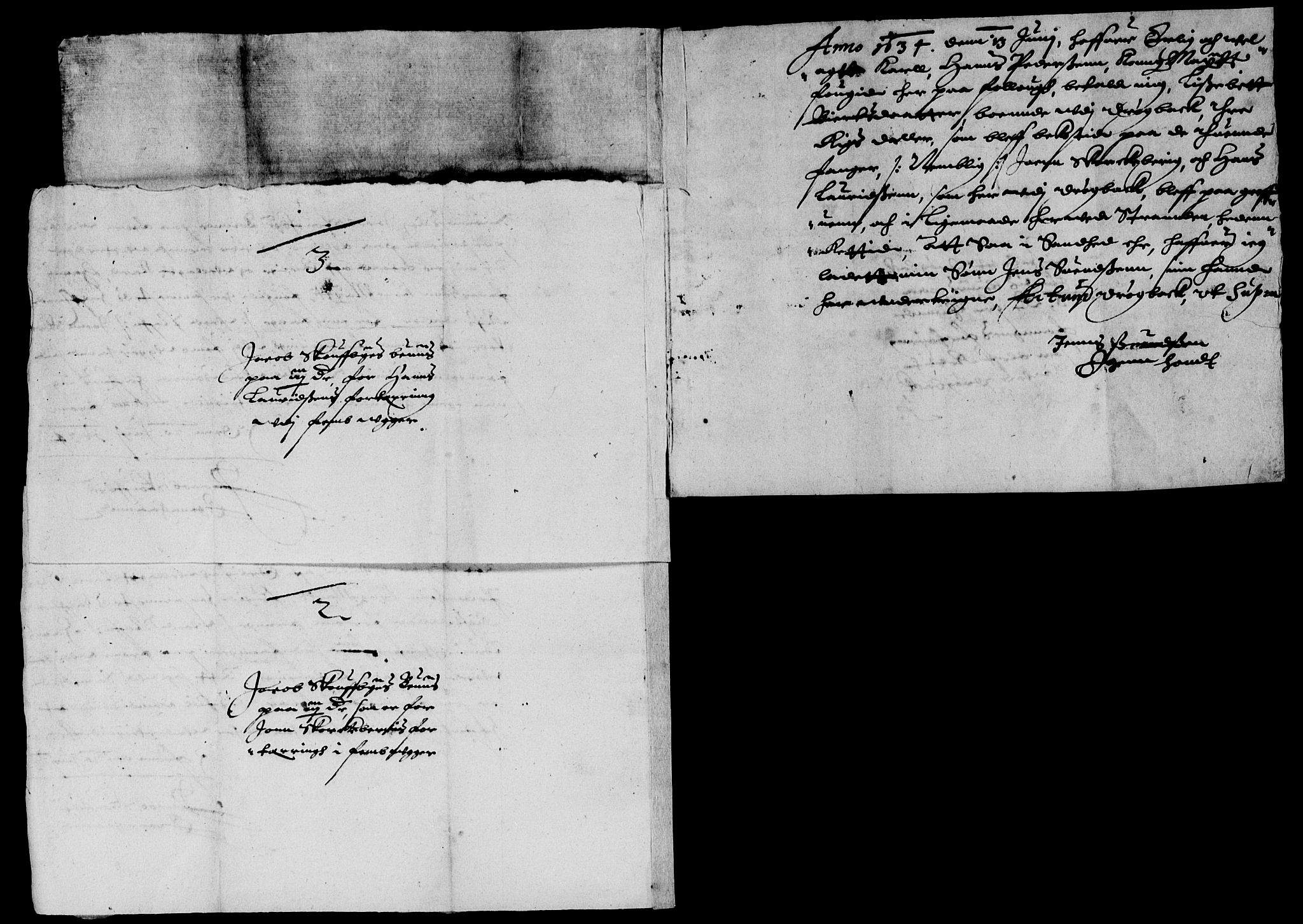 Rentekammeret inntil 1814, Reviderte regnskaper, Lensregnskaper, RA/EA-5023/R/Rb/Rba/L0118: Akershus len, 1634-1635