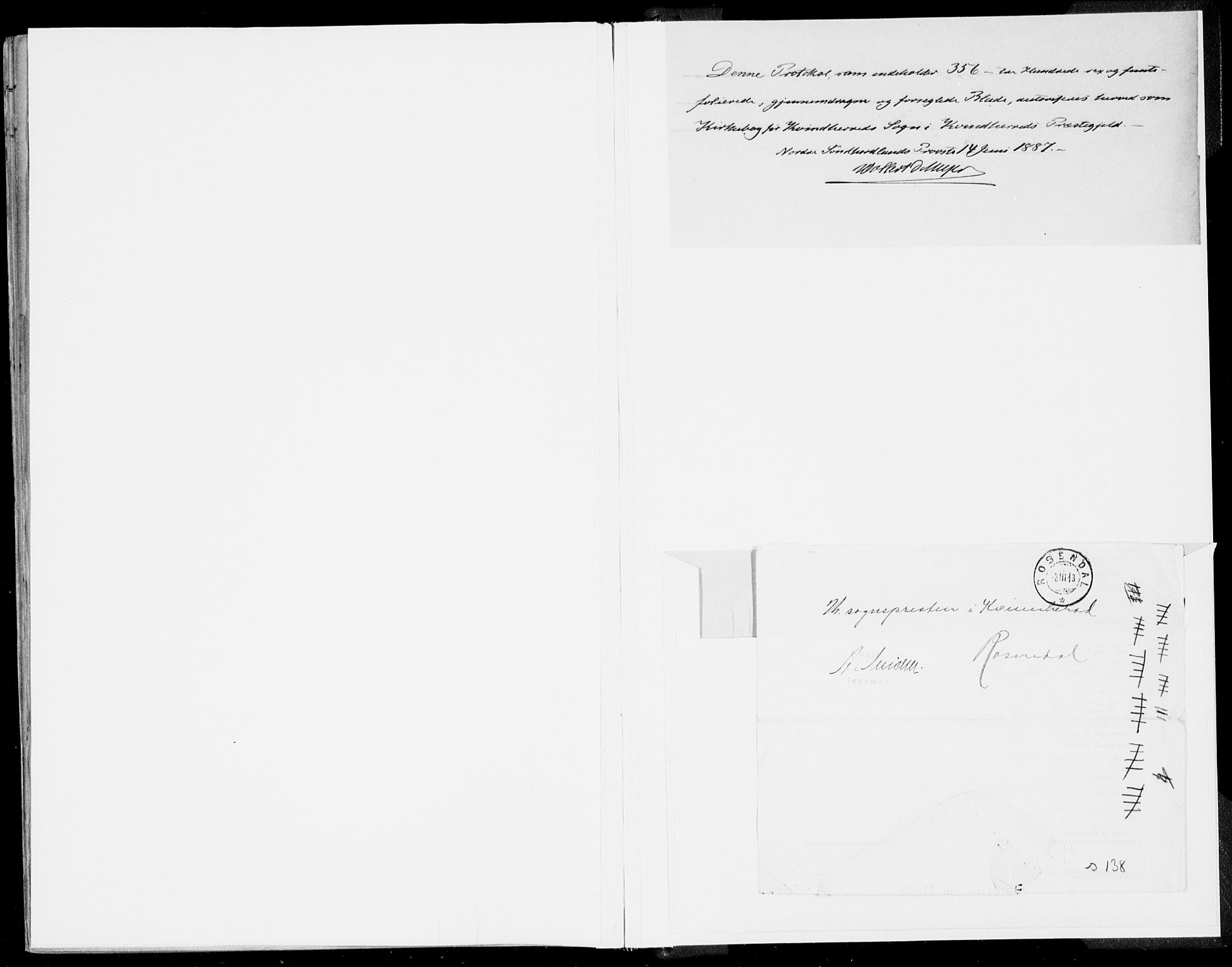 Kvinnherad sokneprestembete, AV/SAB-A-76401/H/Haa: Ministerialbok nr. B  1, 1887-1921