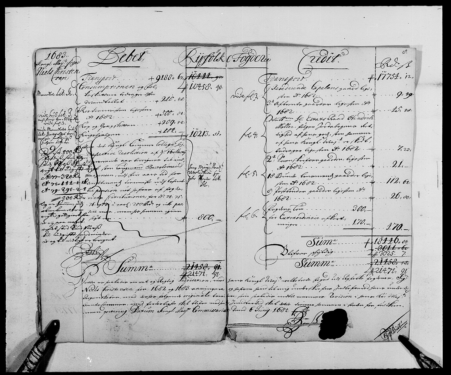 Rentekammeret inntil 1814, Reviderte regnskaper, Fogderegnskap, AV/RA-EA-4092/R47/L2853: Fogderegnskap Ryfylke, 1682-1683, s. 9