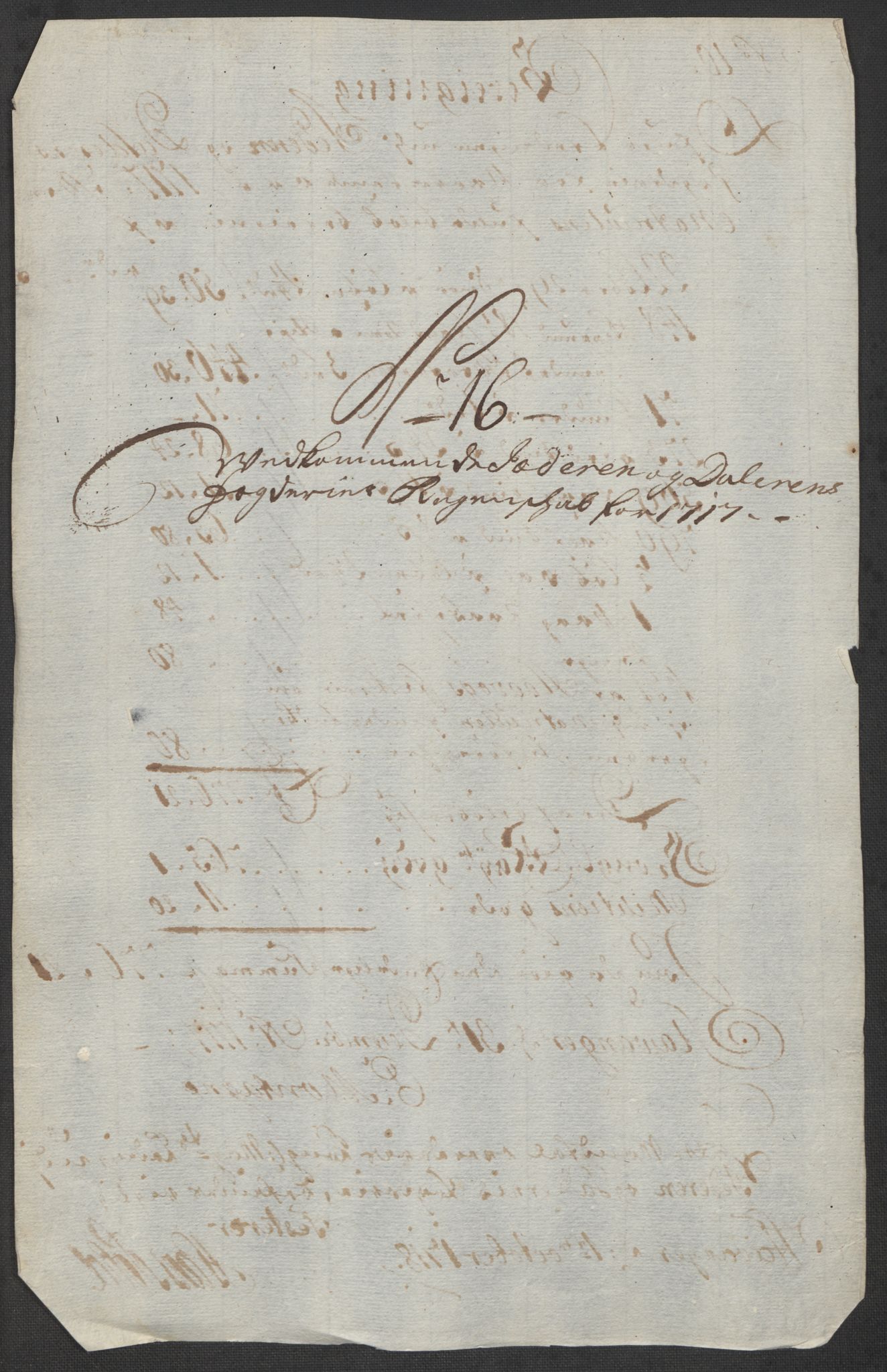 Rentekammeret inntil 1814, Reviderte regnskaper, Fogderegnskap, AV/RA-EA-4092/R46/L2742: Fogderegnskap Jæren og Dalane, 1717, s. 104