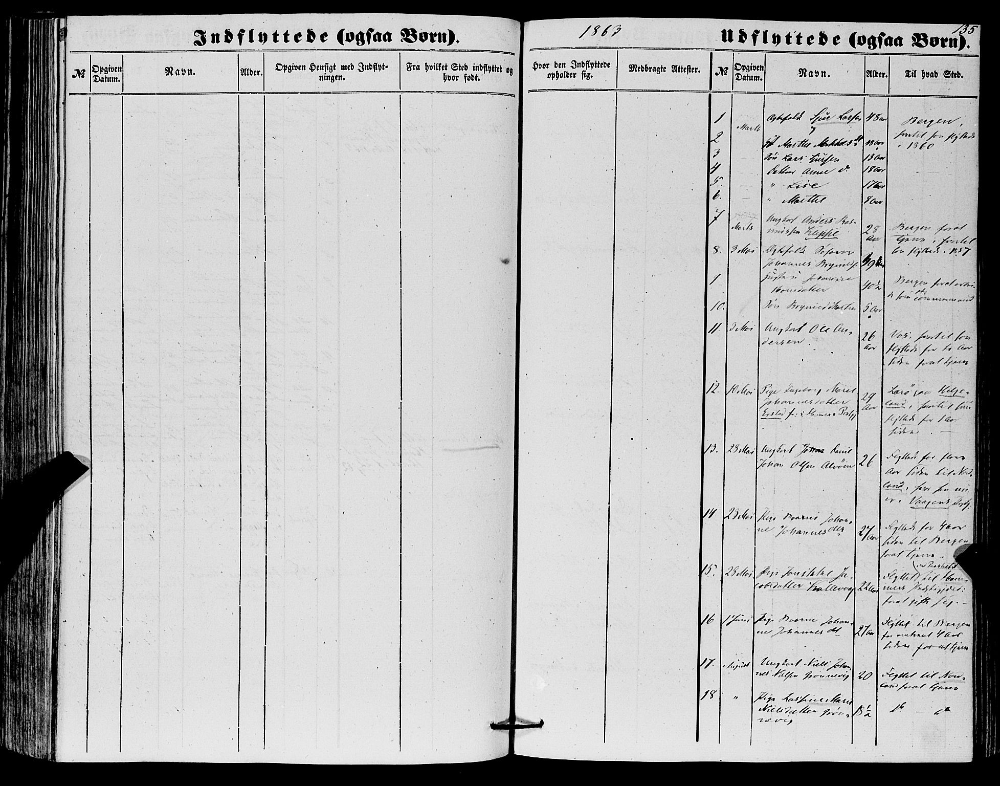 Askøy Sokneprestembete, SAB/A-74101/H/Ha/Haa/Haaa/L0012: Ministerialbok nr. A 12, 1855-1877, s. 135