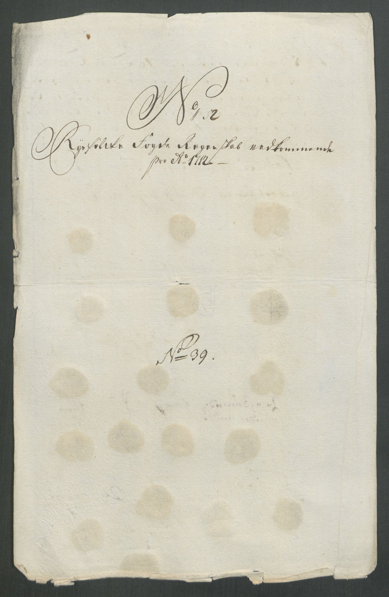 Rentekammeret inntil 1814, Reviderte regnskaper, Fogderegnskap, AV/RA-EA-4092/R47/L2865: Fogderegnskap Ryfylke, 1712, s. 283