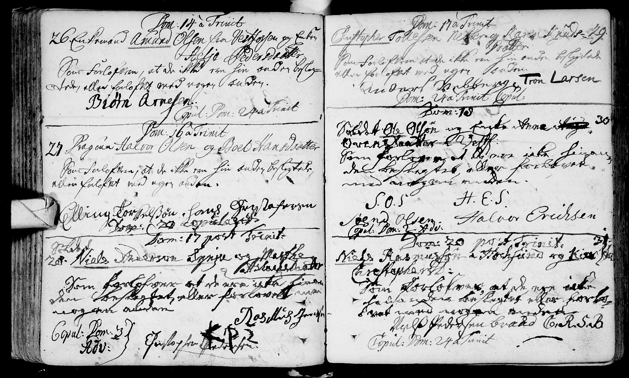 Eiker kirkebøker, AV/SAKO-A-4/F/Fa/L0005: Ministerialbok nr. I 5 /1, 1705-1759