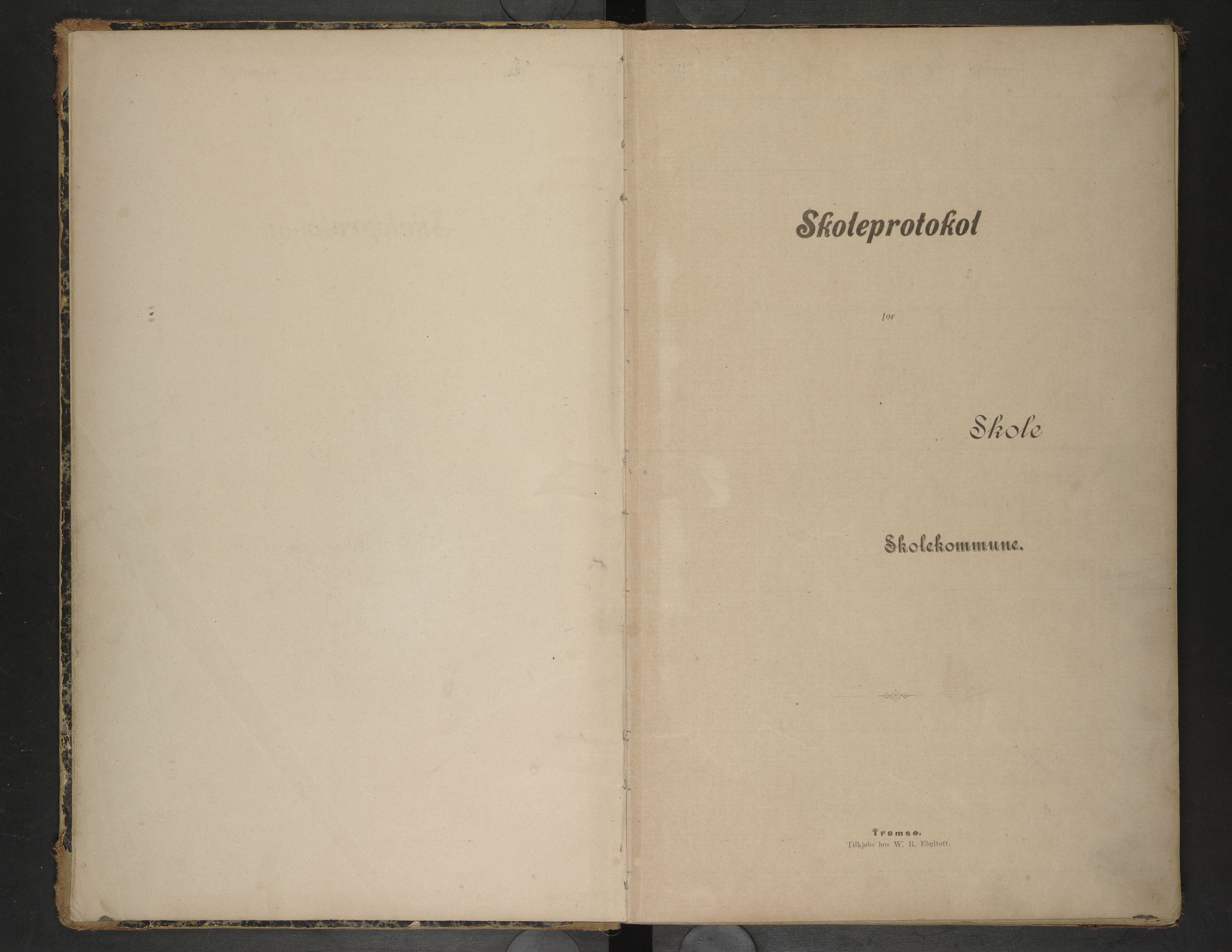 Hadsel kommune. Raftsund skoledistrikt, AIN/K-18660.510.35/F/L0004: Skoleprotokoll Raftsundet: Sommerset, Tengelfjord, Ulvøy, 1883-1899