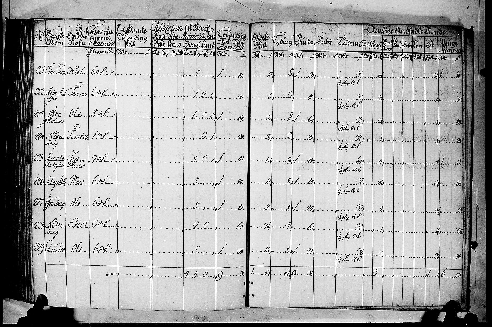 Rentekammeret inntil 1814, Realistisk ordnet avdeling, RA/EA-4070/N/Nb/Nbf/L0105: Hadeland, Toten og Valdres matrikkelprotokoll, 1723, s. 189b-190a