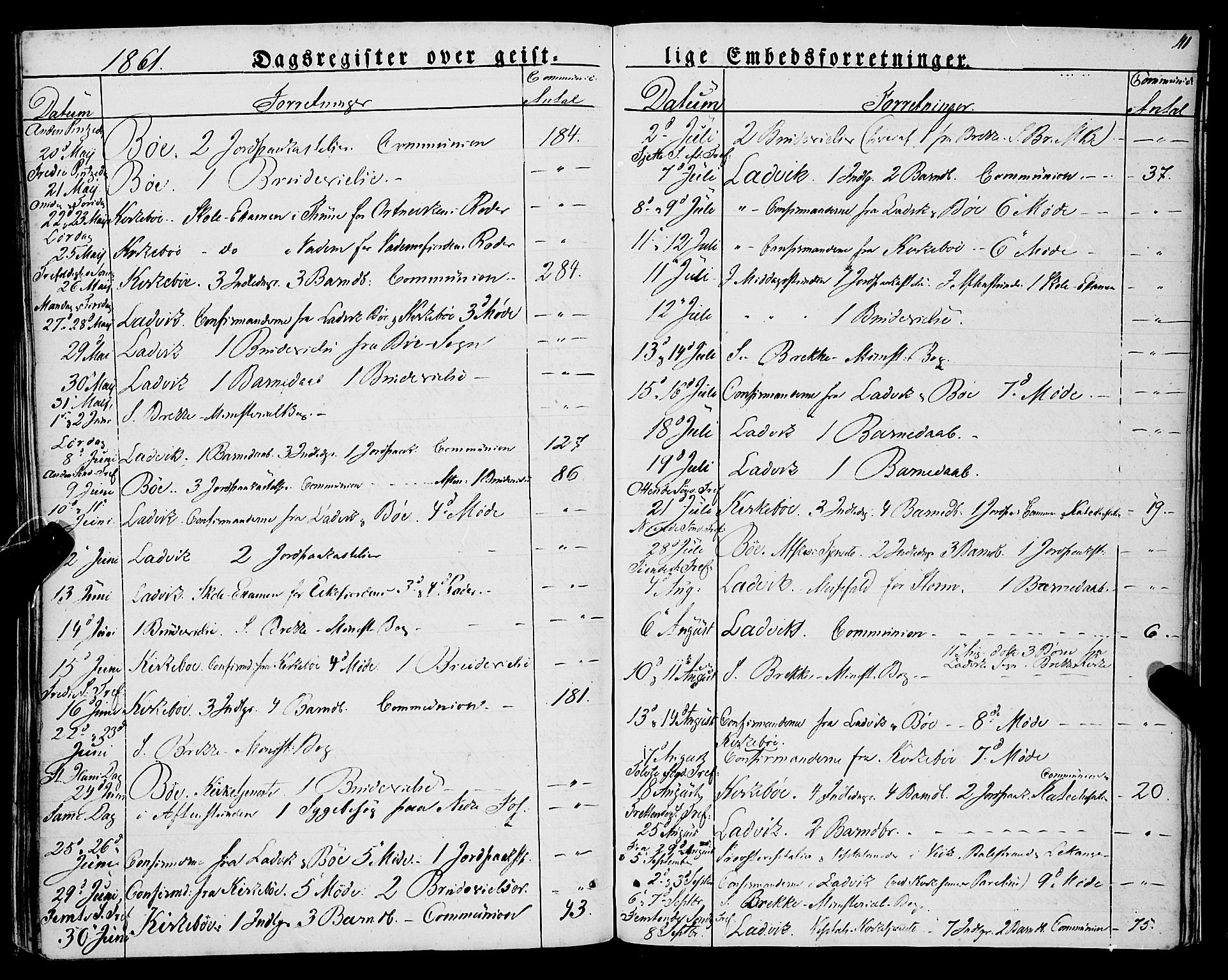 Lavik sokneprestembete, SAB/A-80901: Ministerialbok nr. A 3, 1843-1863, s. 41