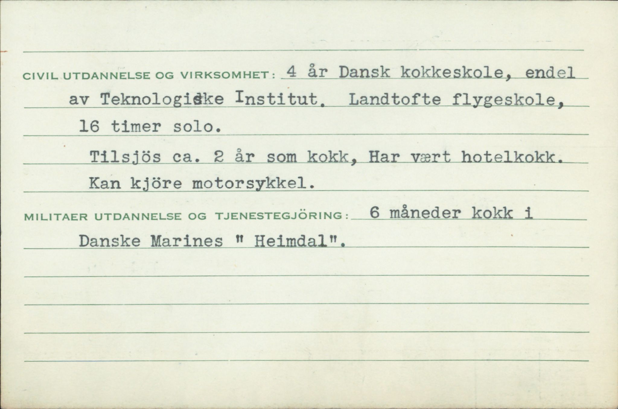 Forsvaret, Forsvarets overkommando/Luftforsvarsstaben, AV/RA-RAFA-4079/P/Pa/L0037: Personellpapirer, 1914, s. 630