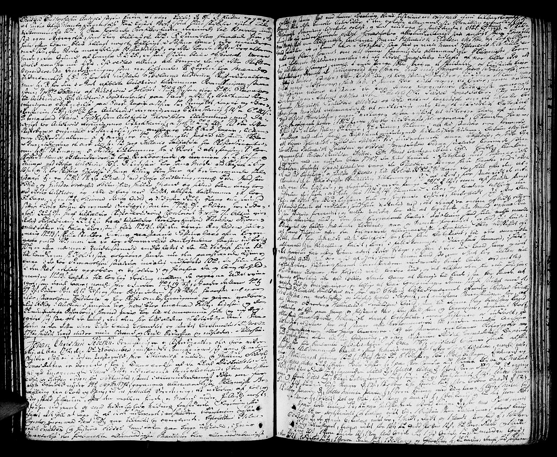 Lier, Røyken og Hurum sorenskriveri, AV/SAKO-A-89/H/Hc/L0007a: Skifteprotokoll, 1789-1799, s. 164b-165a