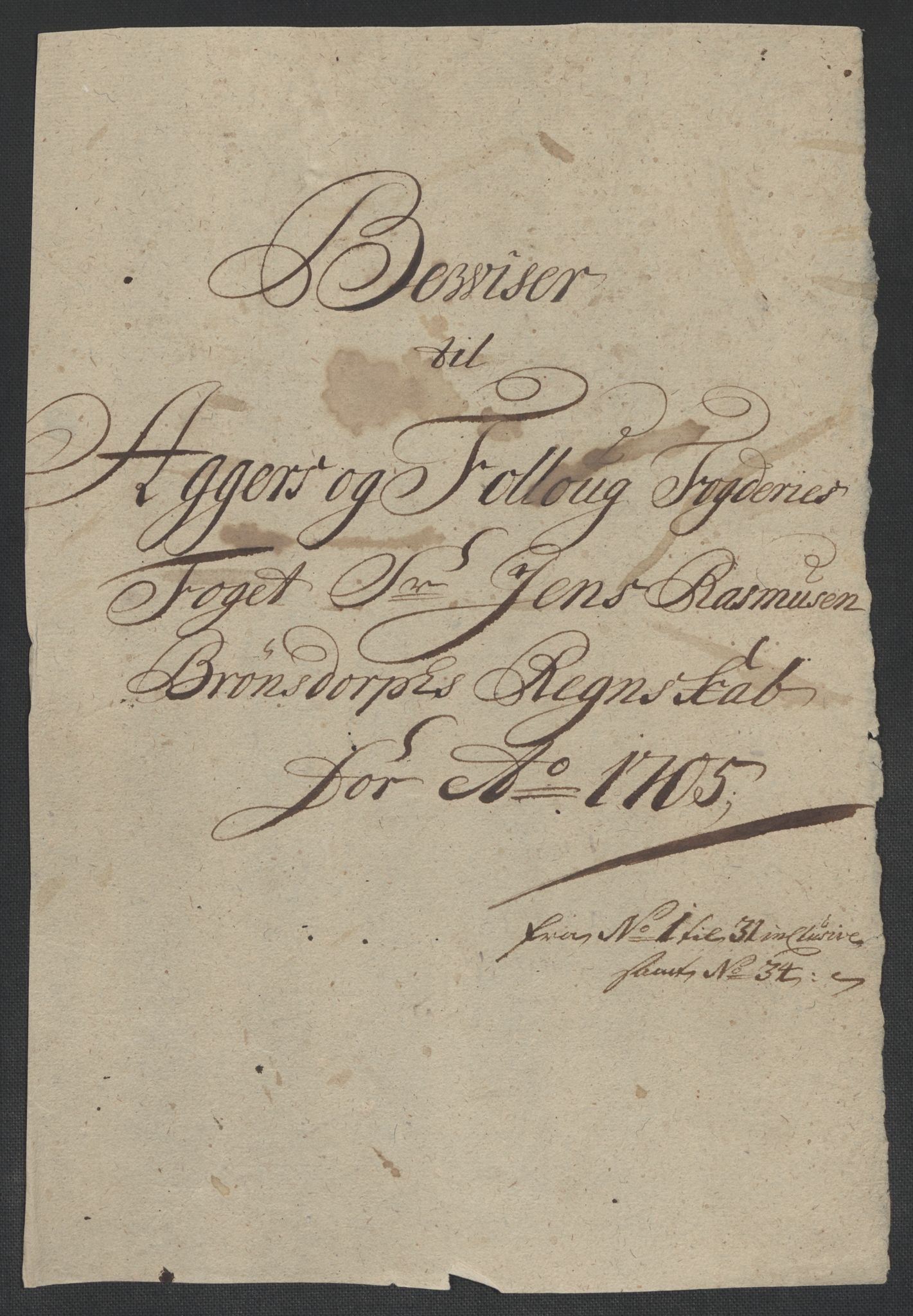 Rentekammeret inntil 1814, Reviderte regnskaper, Fogderegnskap, RA/EA-4092/R10/L0446: Fogderegnskap Aker og Follo, 1705-1706, s. 23