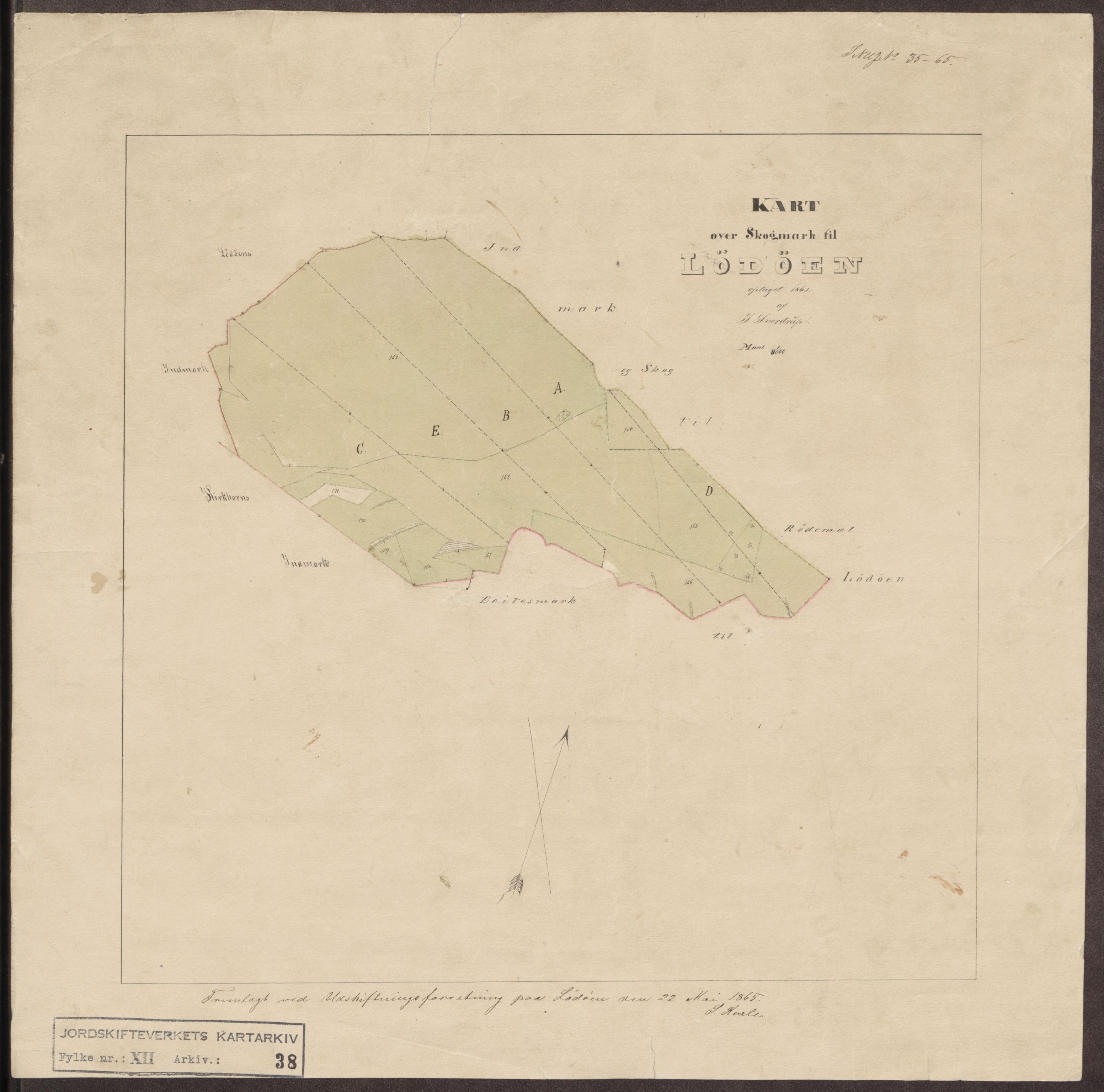 Jordskifteverkets kartarkiv, AV/RA-S-3929/T, 1859-1988, s. 120