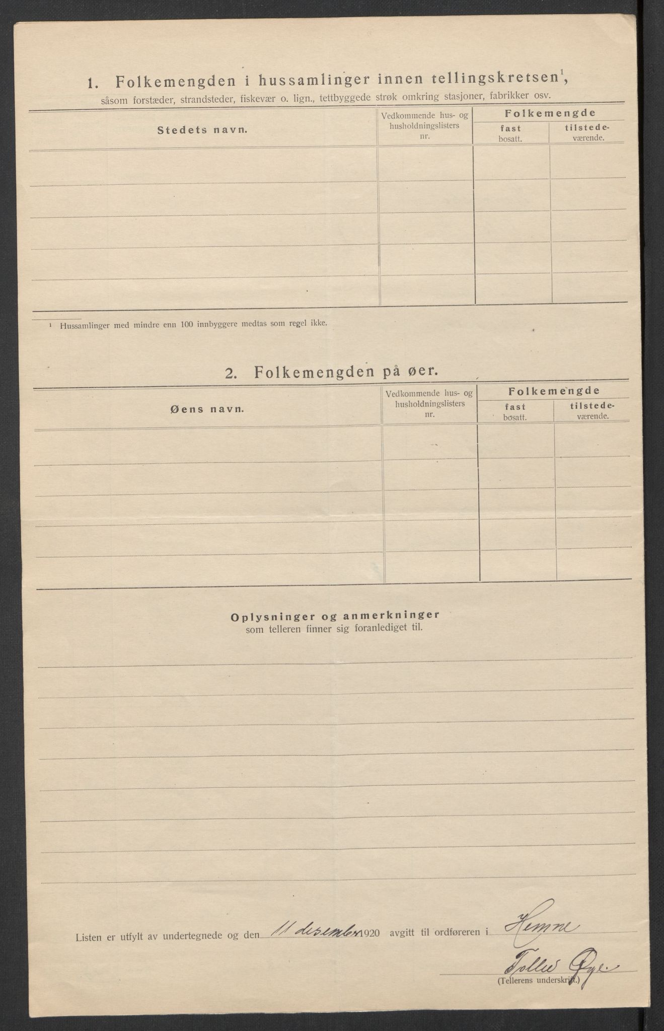 SAT, Folketelling 1920 for 1612 Hemne herred, 1920, s. 32