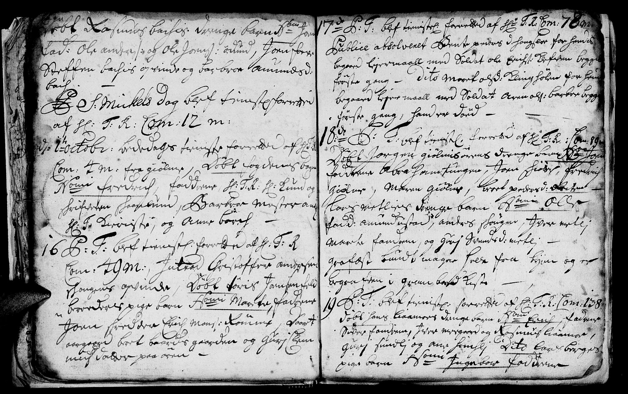 Ministerialprotokoller, klokkerbøker og fødselsregistre - Sør-Trøndelag, SAT/A-1456/668/L0812: Klokkerbok nr. 668C01, 1715-1742