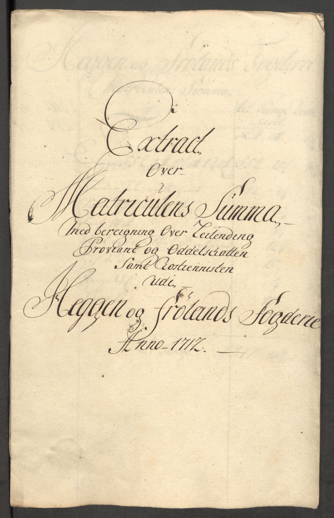 Rentekammeret inntil 1814, Reviderte regnskaper, Fogderegnskap, AV/RA-EA-4092/R07/L0305: Fogderegnskap Rakkestad, Heggen og Frøland, 1712, s. 289
