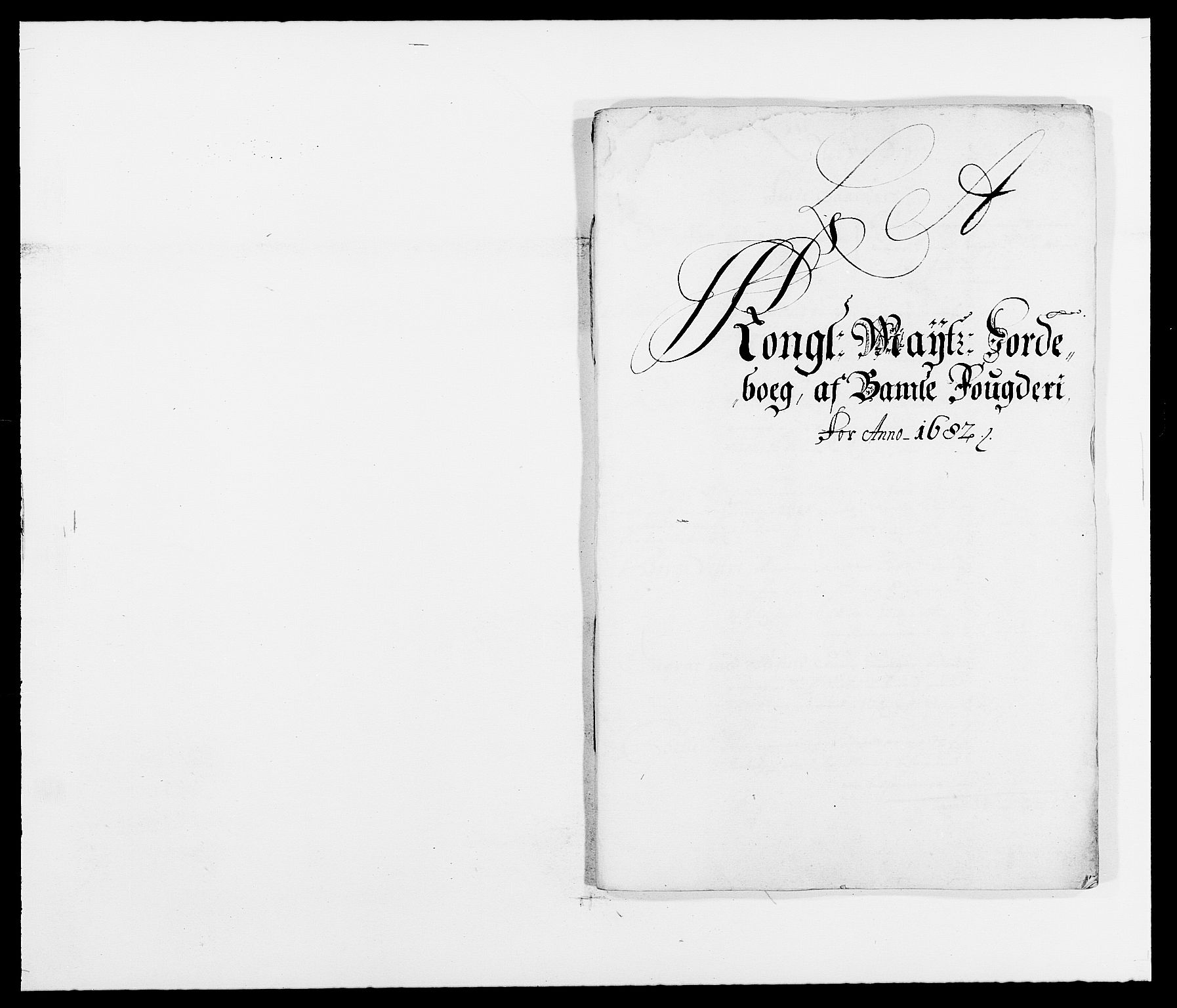 Rentekammeret inntil 1814, Reviderte regnskaper, Fogderegnskap, RA/EA-4092/R34/L2046: Fogderegnskap Bamble, 1682-1683, s. 5