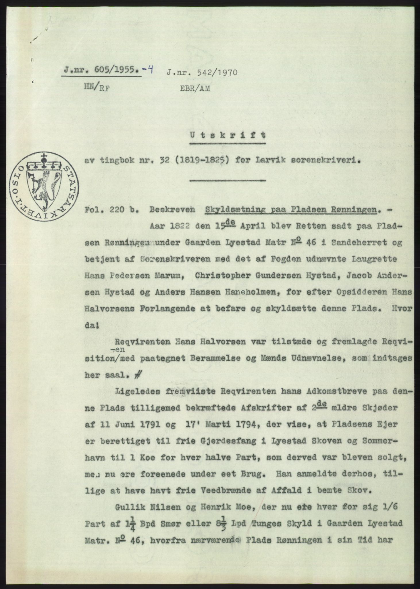 Statsarkivet i Kongsberg, SAKO/A-0001, 1955, s. 414