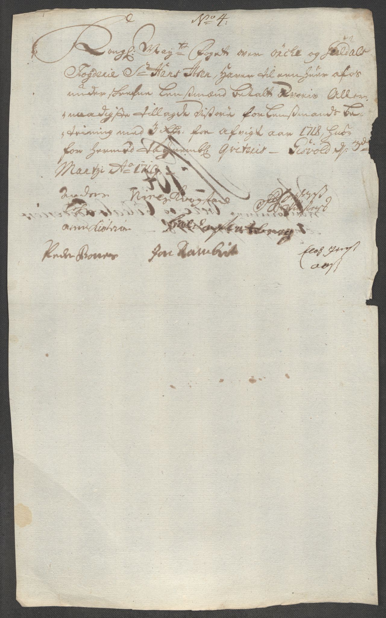 Rentekammeret inntil 1814, Reviderte regnskaper, Fogderegnskap, RA/EA-4092/R60/L3972: Fogderegnskap Orkdal og Gauldal, 1718, s. 271