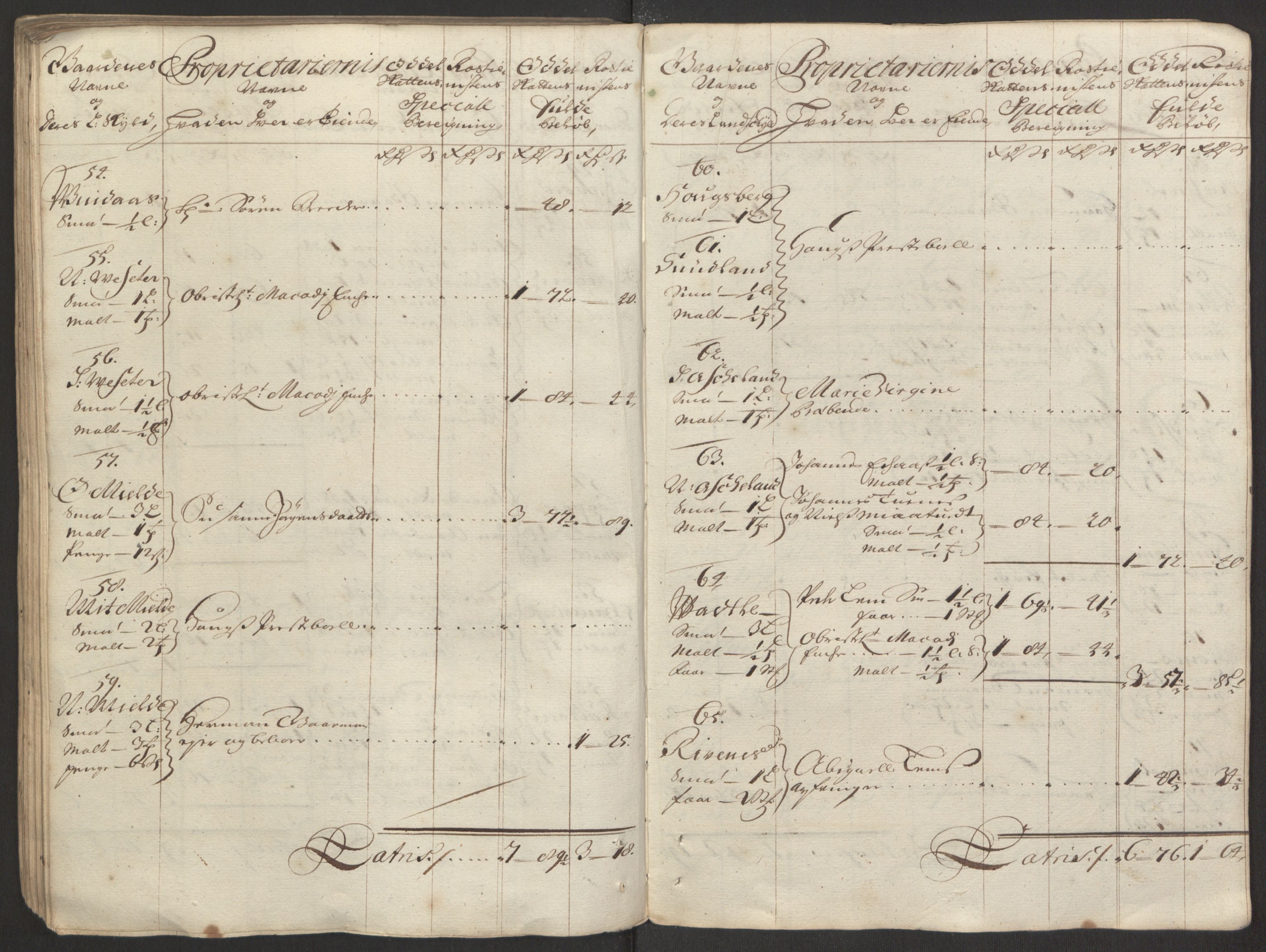 Rentekammeret inntil 1814, Reviderte regnskaper, Fogderegnskap, AV/RA-EA-4092/R51/L3182: Fogderegnskap Nordhordland og Voss, 1694, s. 280