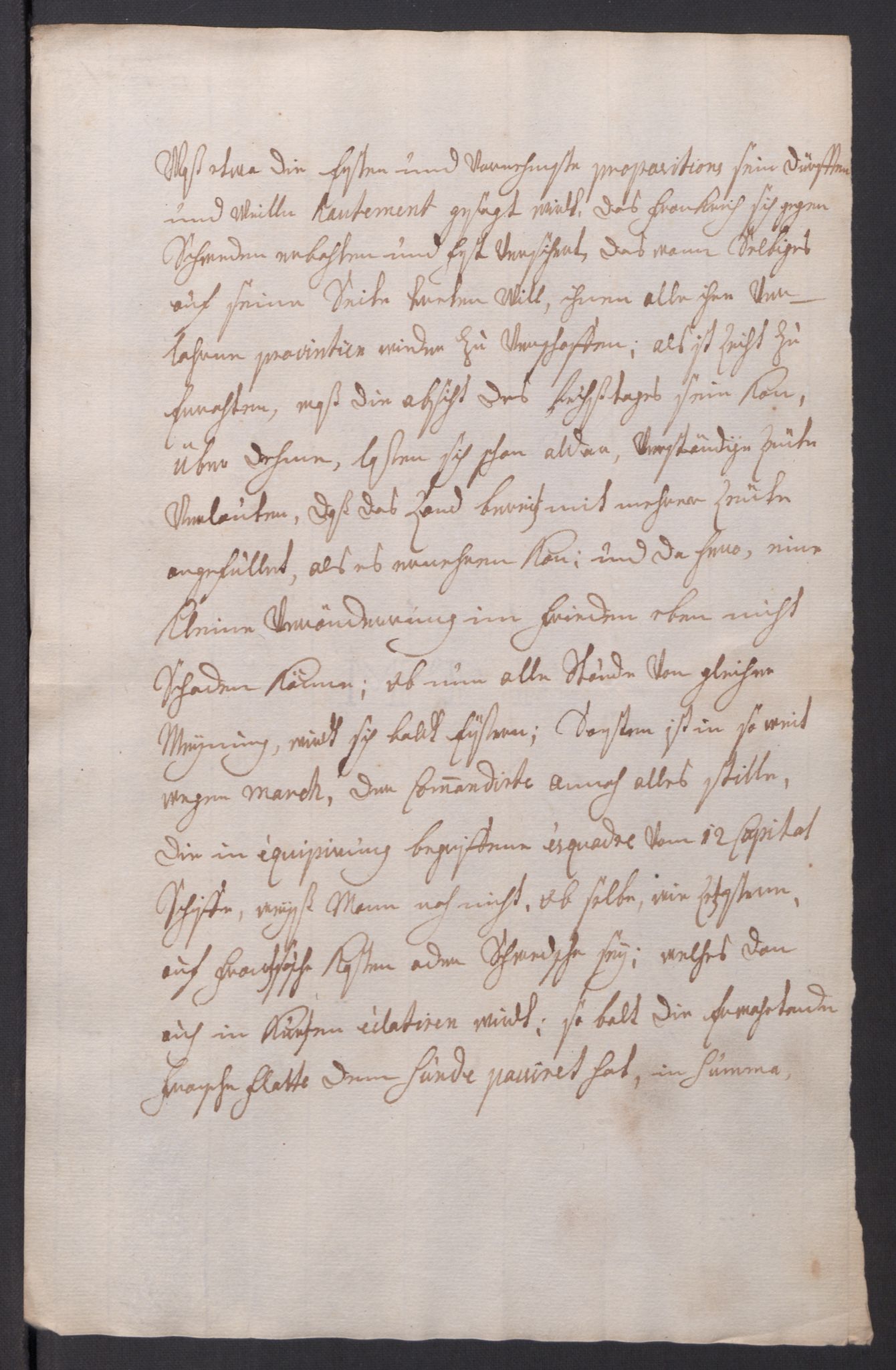 Kommanderende general (KG I) med Det norske krigsdirektorium, AV/RA-EA-5419/D/L0154: Fredriksten festning: Brev, inventarfortegnelser og regnskapsekstrakter, 1730-1739, s. 209