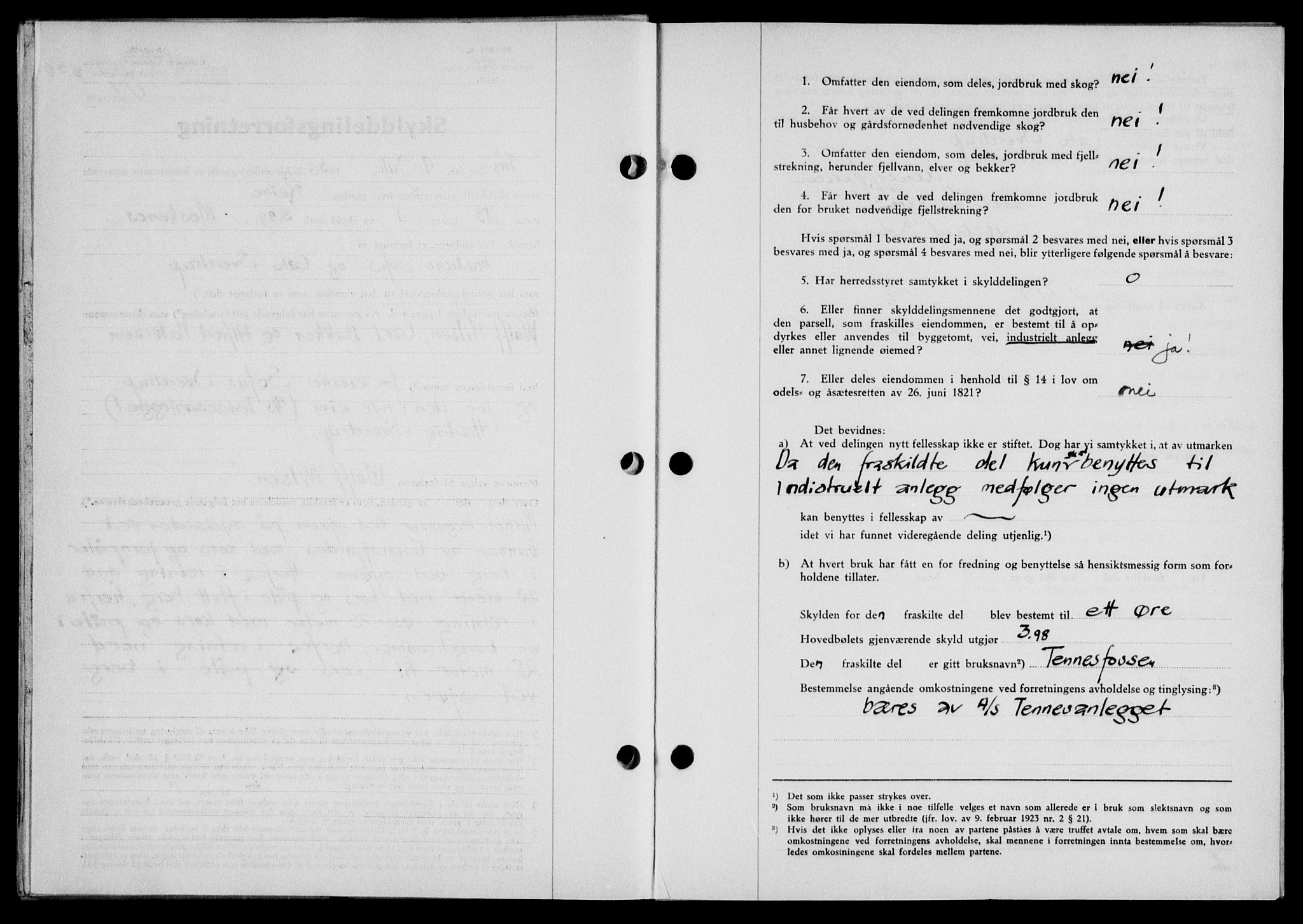 Lofoten sorenskriveri, SAT/A-0017/1/2/2C/L0001a: Pantebok nr. 1a, 1936-1937, Dagboknr: 1202/1936