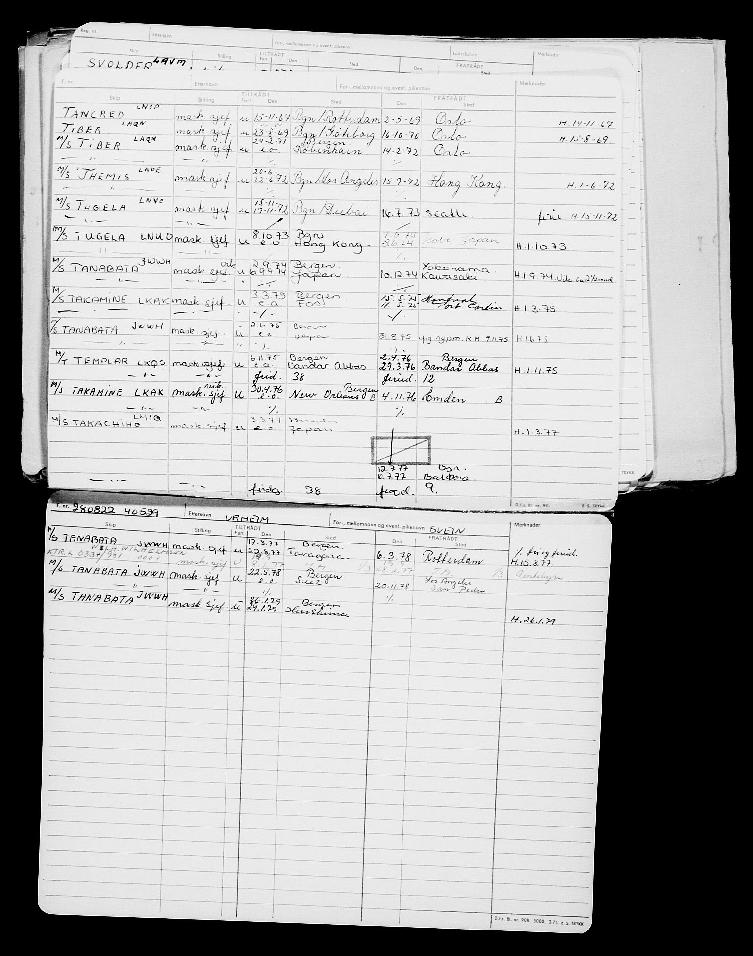 Direktoratet for sjømenn, AV/RA-S-3545/G/Gb/L0210: Hovedkort, 1922, s. 185