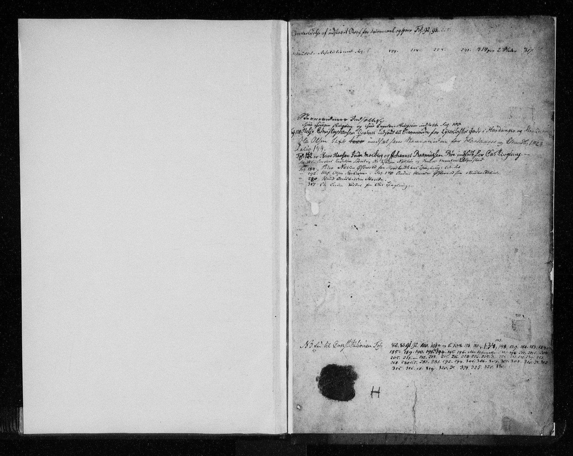 Hardanger og Voss sorenskriveri, SAB/A-2501/1/1A/1Ae/L0005: Tingbok for Lysekloster, 1813-1841