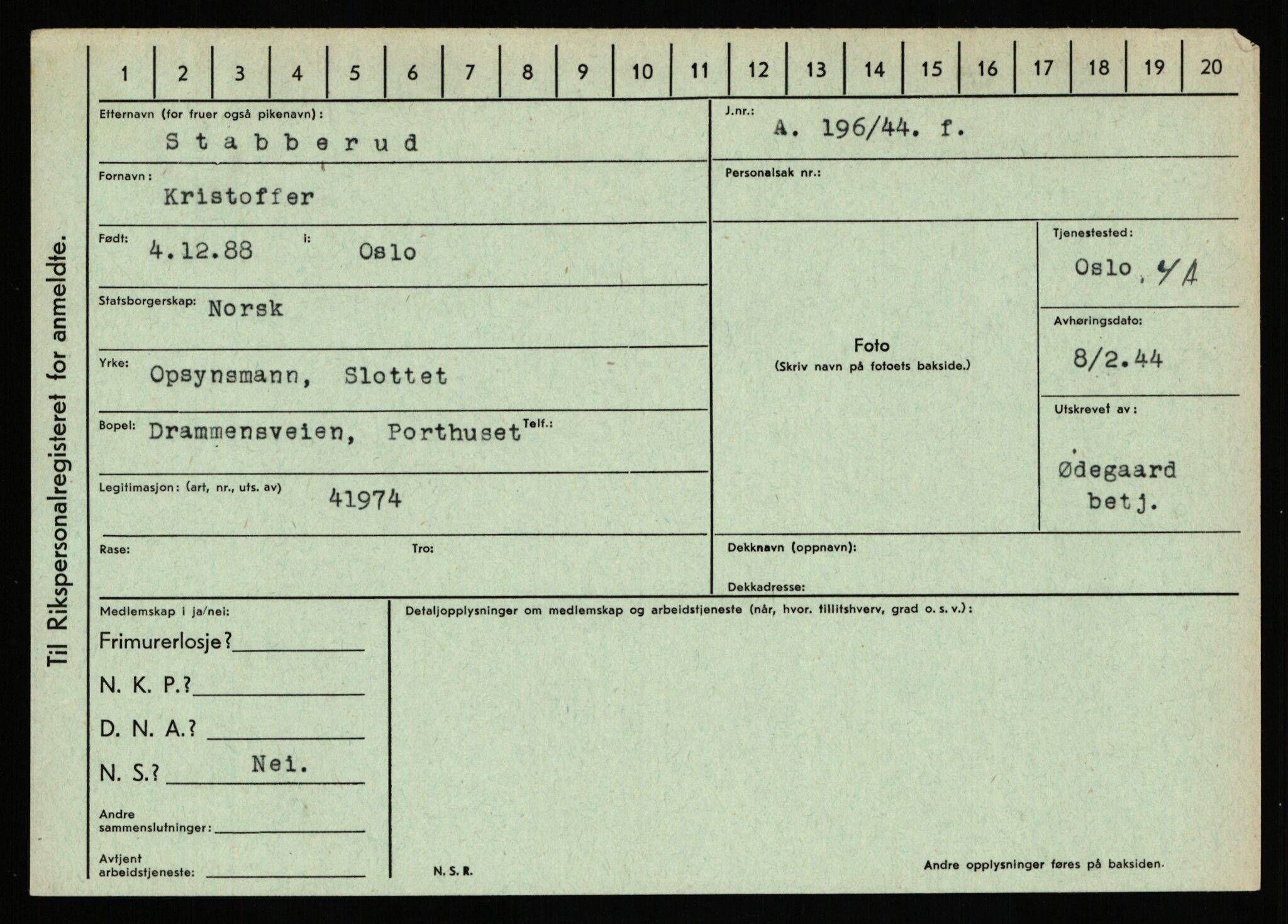 Statspolitiet - Hovedkontoret / Osloavdelingen, AV/RA-S-1329/C/Ca/L0014: Seterlien - Svartås, 1943-1945, s. 2791