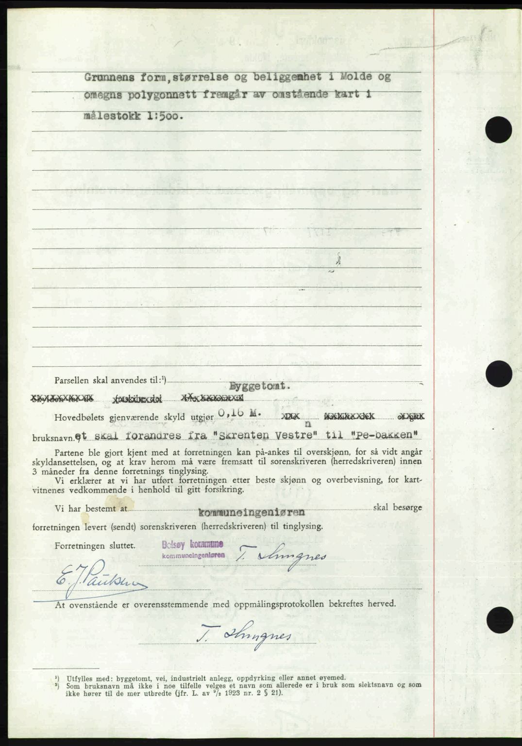 Romsdal sorenskriveri, AV/SAT-A-4149/1/2/2C: Pantebok nr. A24, 1947-1947, Dagboknr: 2657/1947