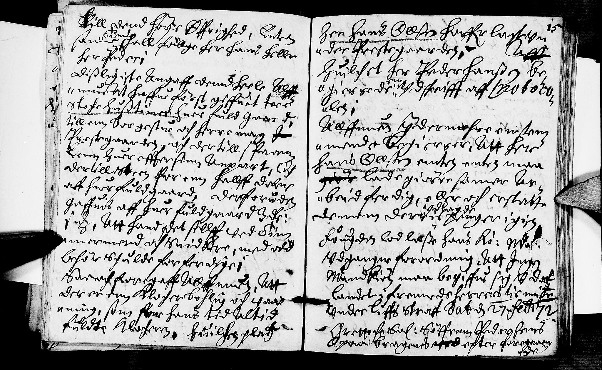 Lier, Røyken og Hurum sorenskriveri, SAKO/A-89/F/Fa/L0013: Tingbok, 1672, s. 15