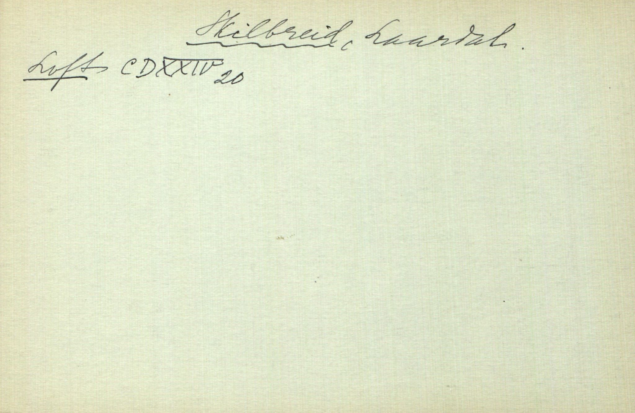 Rikard Berge, TEMU/TGM-A-1003/I/L0020: Personregister- S, 1910-1950