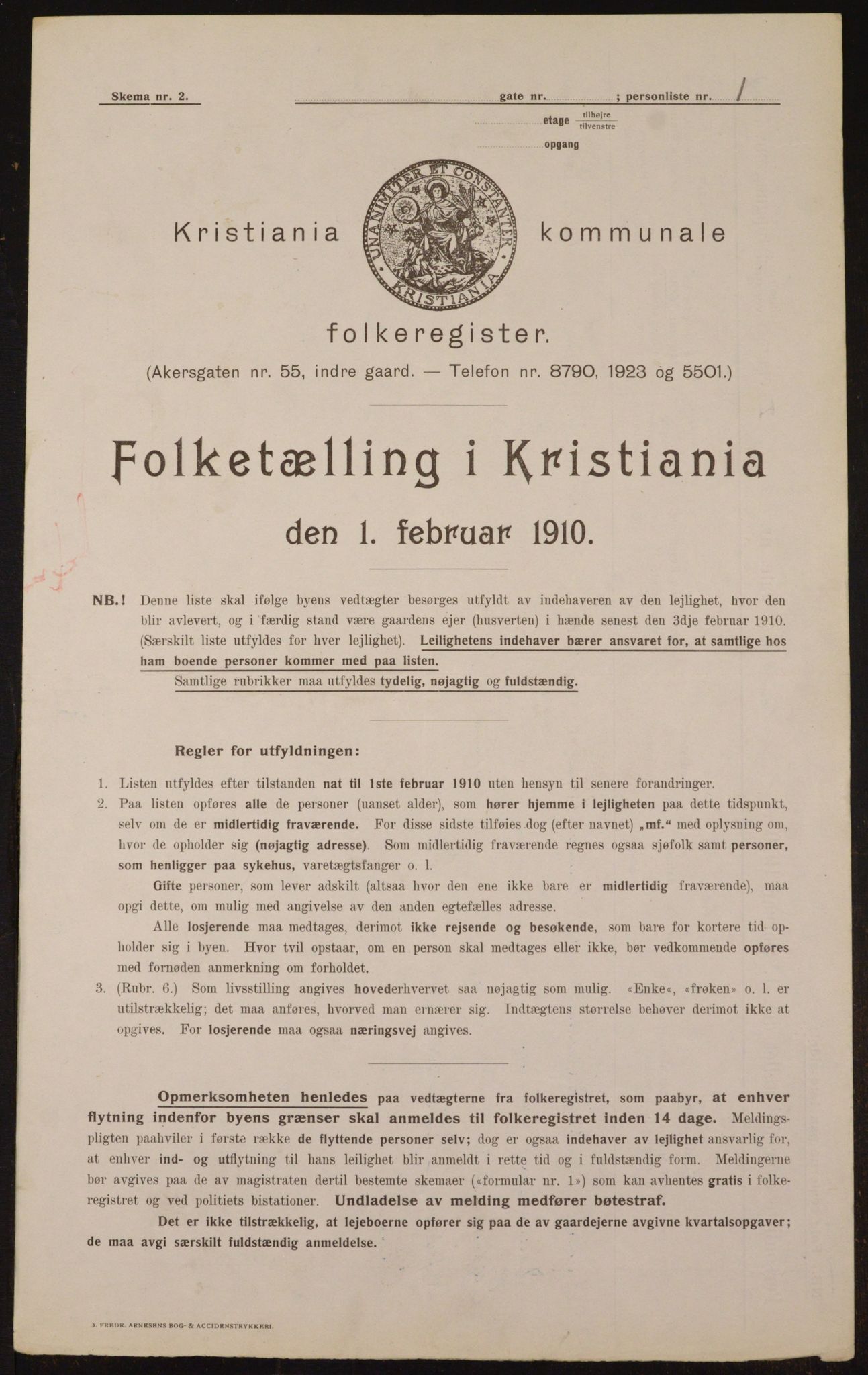 OBA, Kommunal folketelling 1.2.1910 for Kristiania, 1910, s. 52654