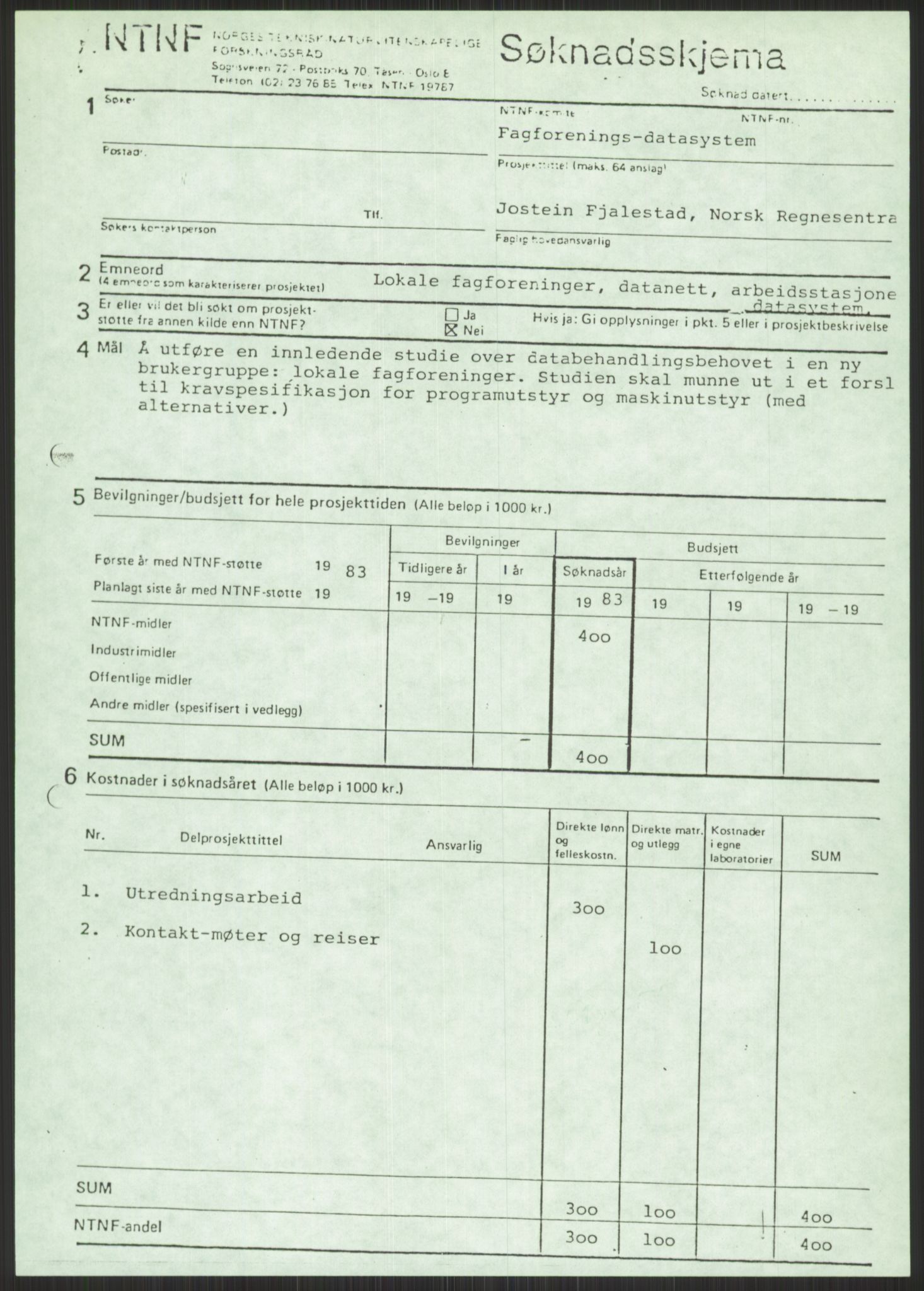 Nygaard, Kristen, AV/RA-PA-1398/F/Fi/L0006: Fagbevegelse, demokrati, Jern- og Metallprosjektet, 1970-2002, s. 873